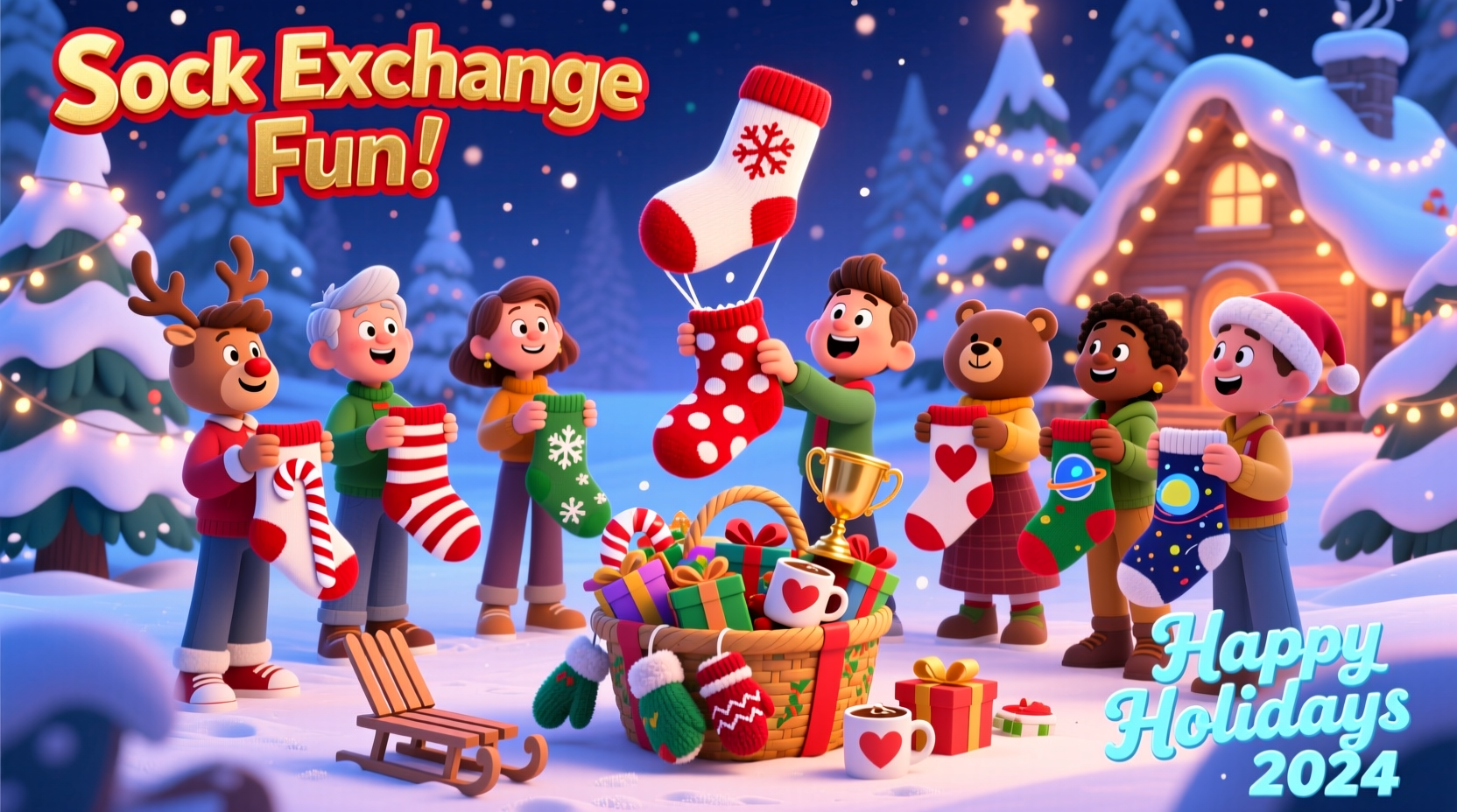 sock exchange game ideas and gifts for fun holiday parties