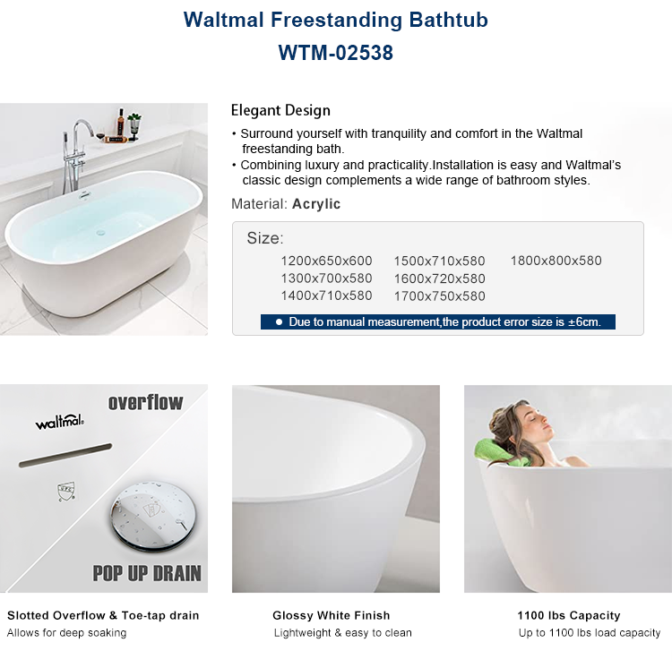 Bathroom Marble Small Whirlpool Massage Cheap Freestanding Artificial Stone Spa Hot Bathtub