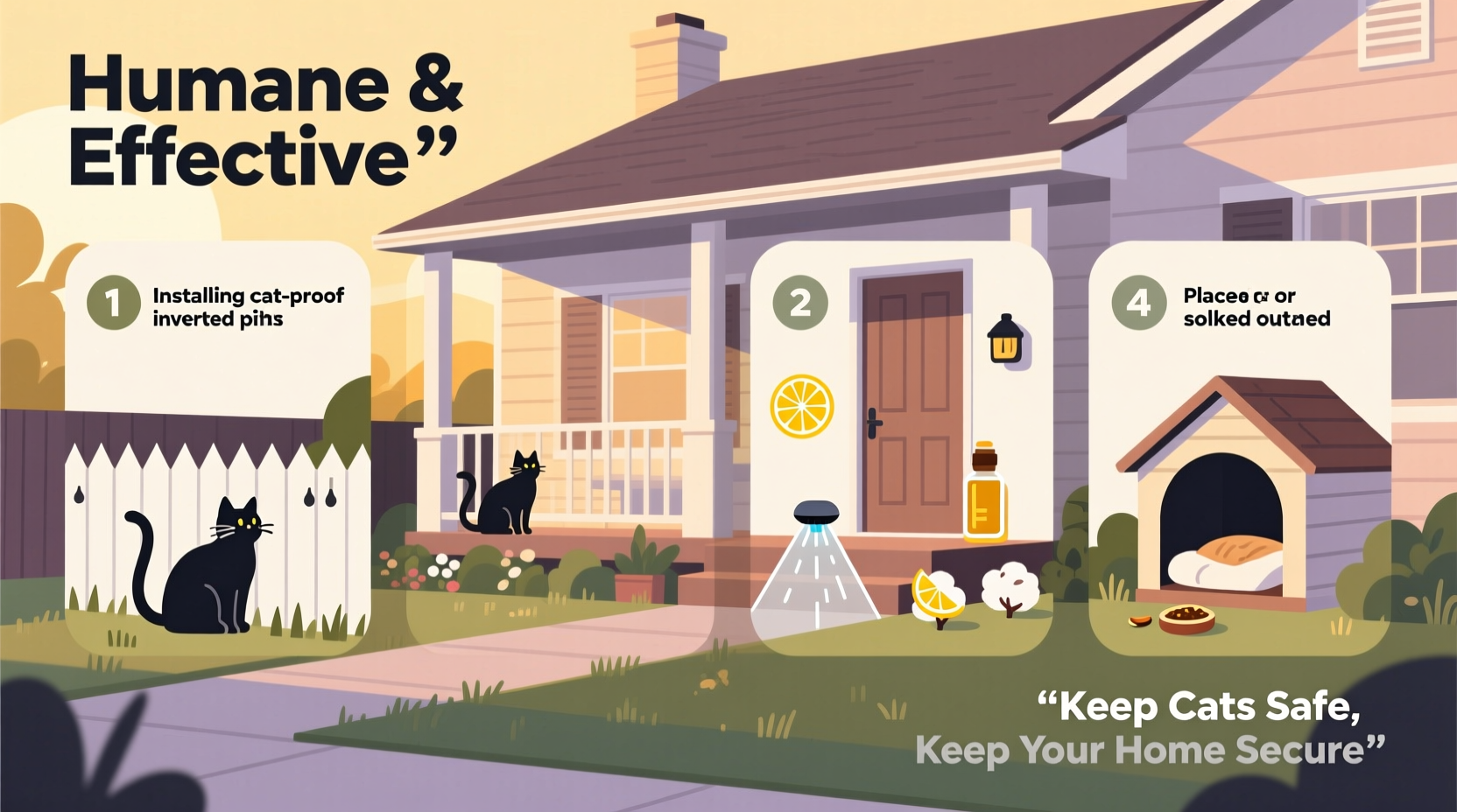 effective strategies to keep stray cats out of your home without harm 4