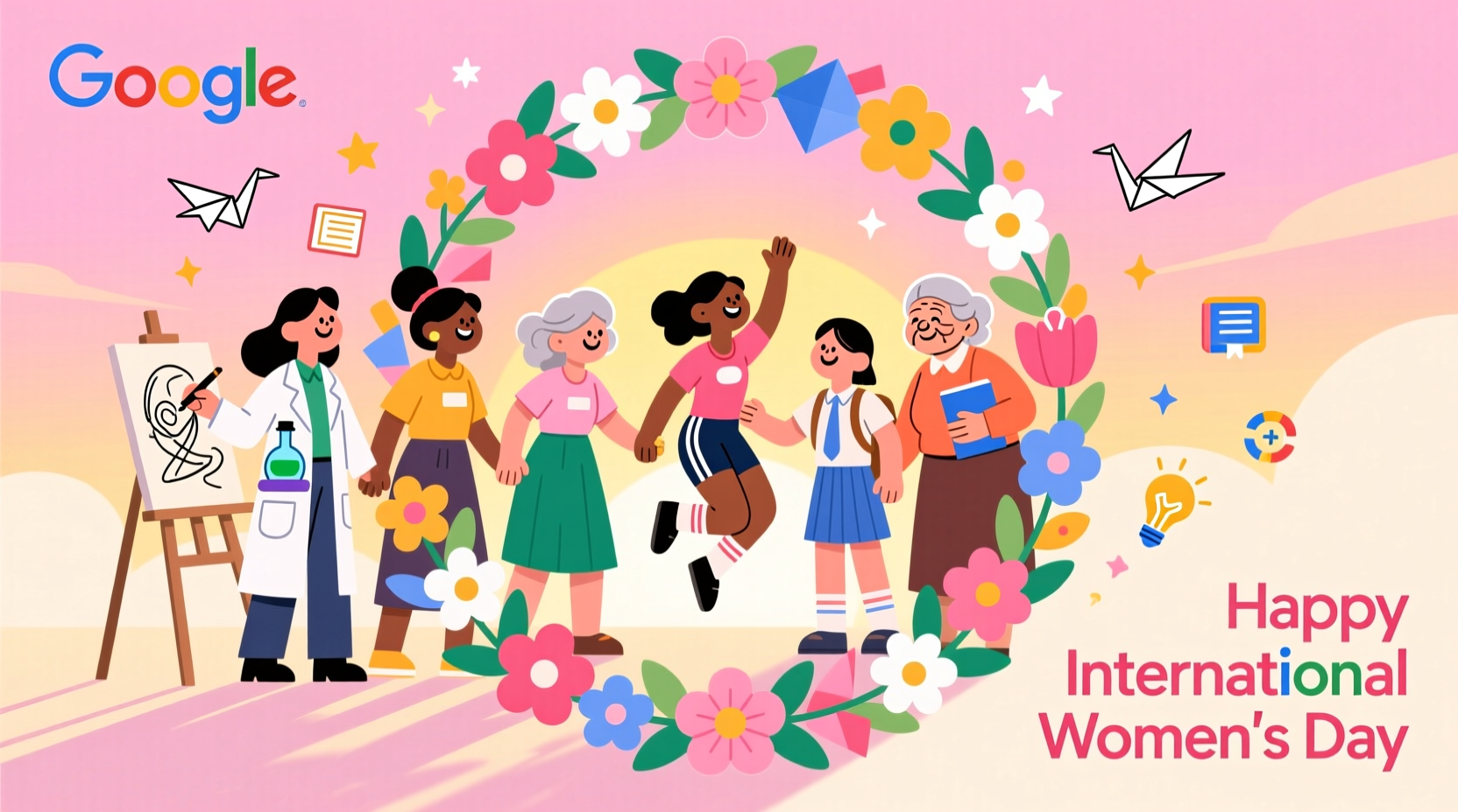 google womens day doodle
