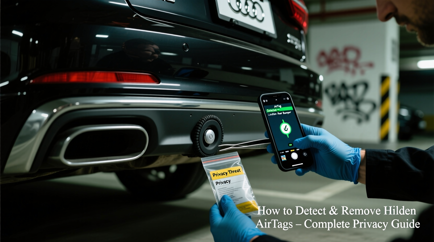 how to detect and remove hidden airtags on your car for complete privacy