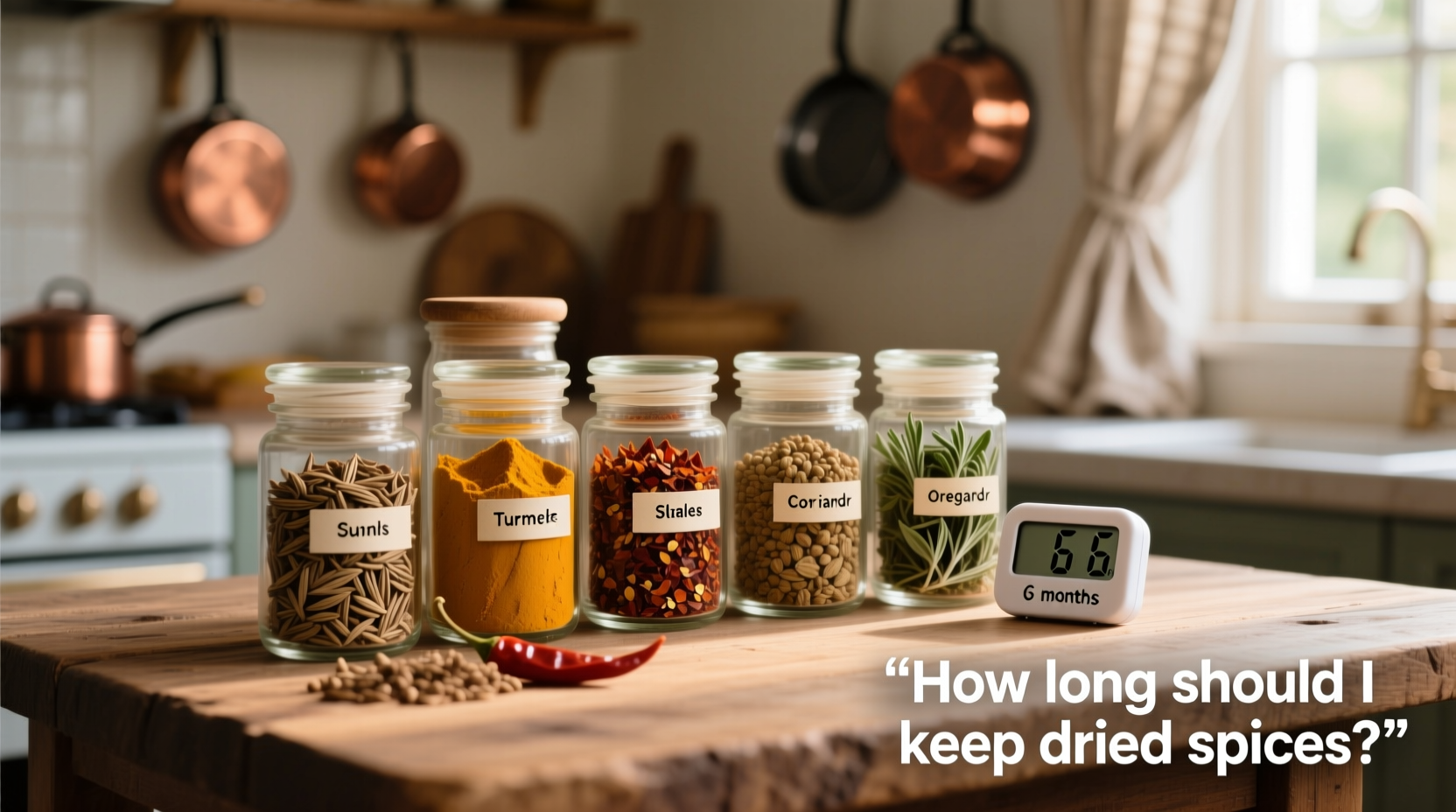 how long should i keep dried spices