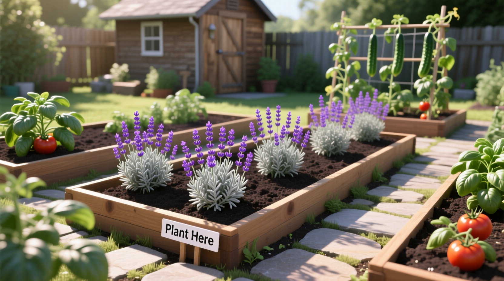 Where to Plant Lavender in Vegetable Garden