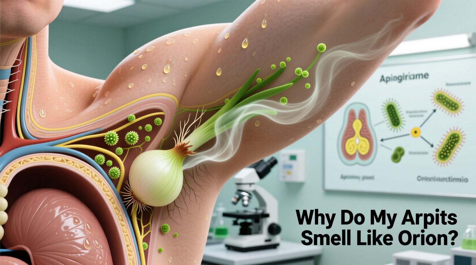 Why Armpits Smell Like Onions: Causes & Solutions