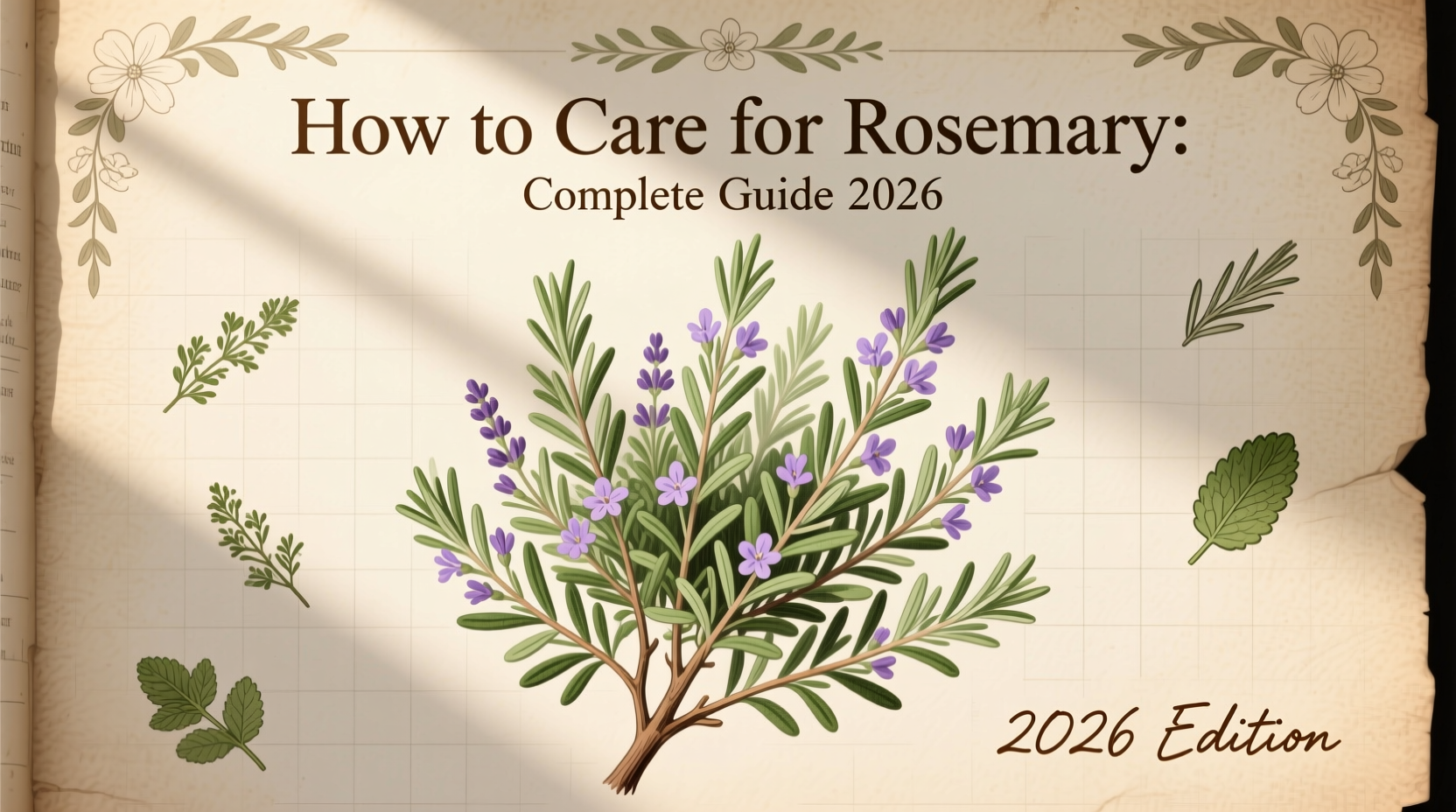 how to care for rosemary