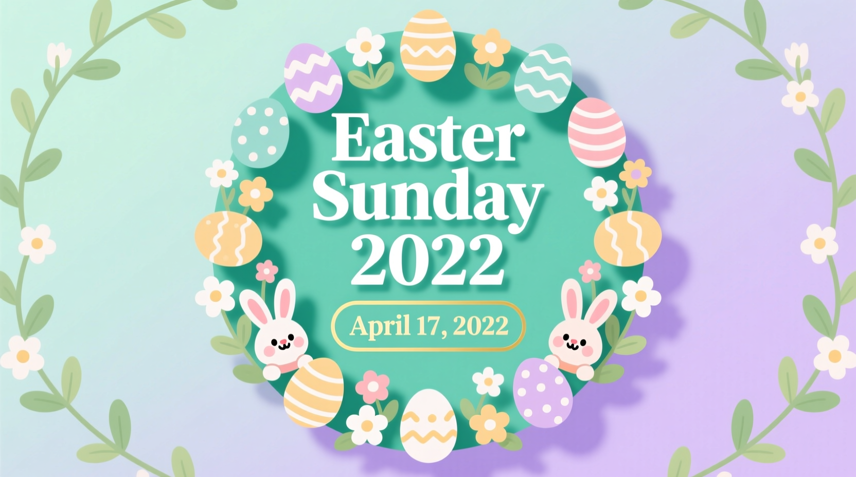 when is easter holidays 2022