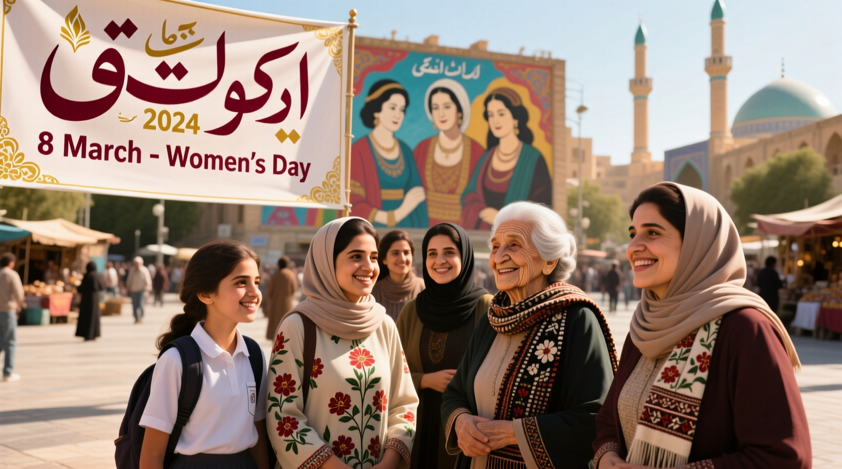 womens day in iran