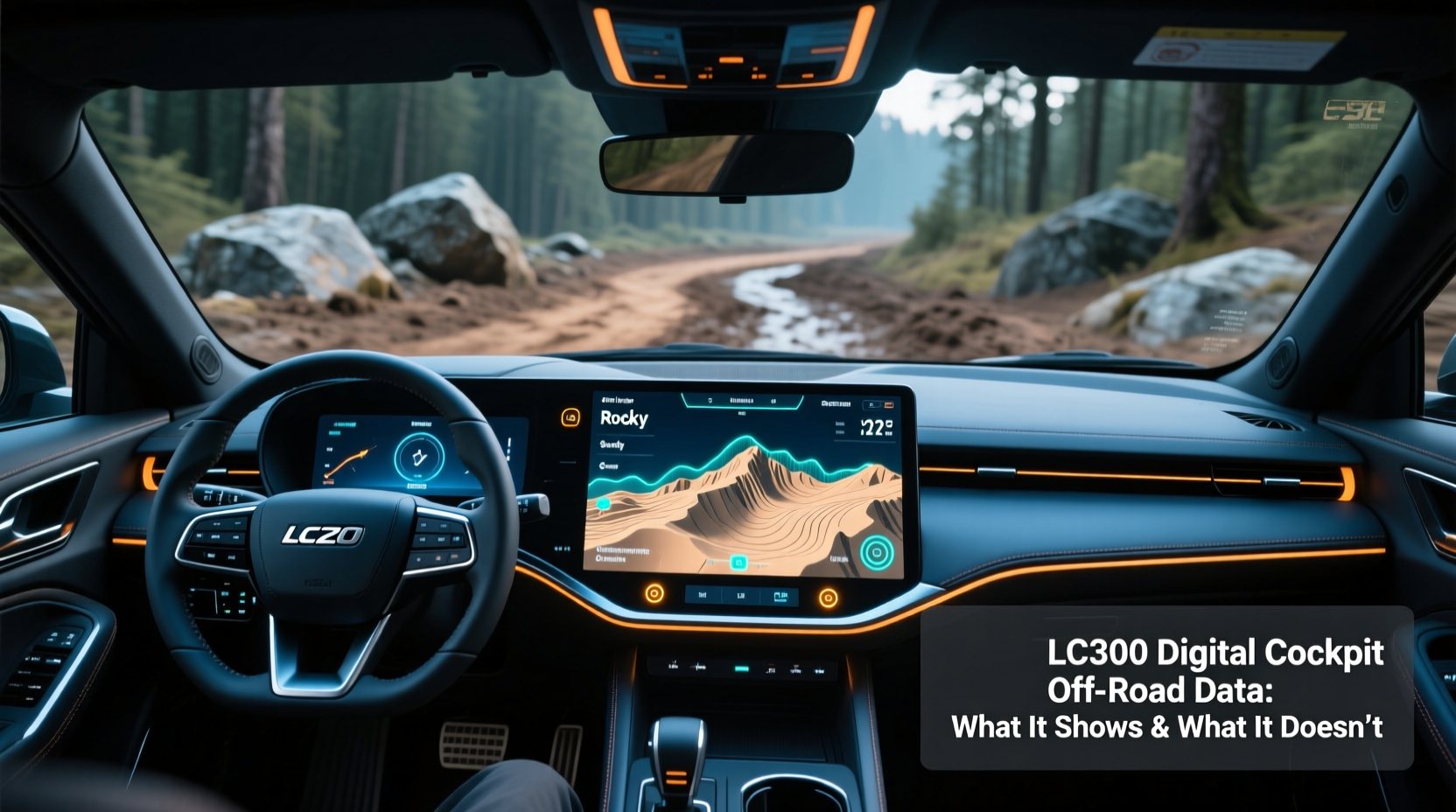 lc300 digital cockpit offroad