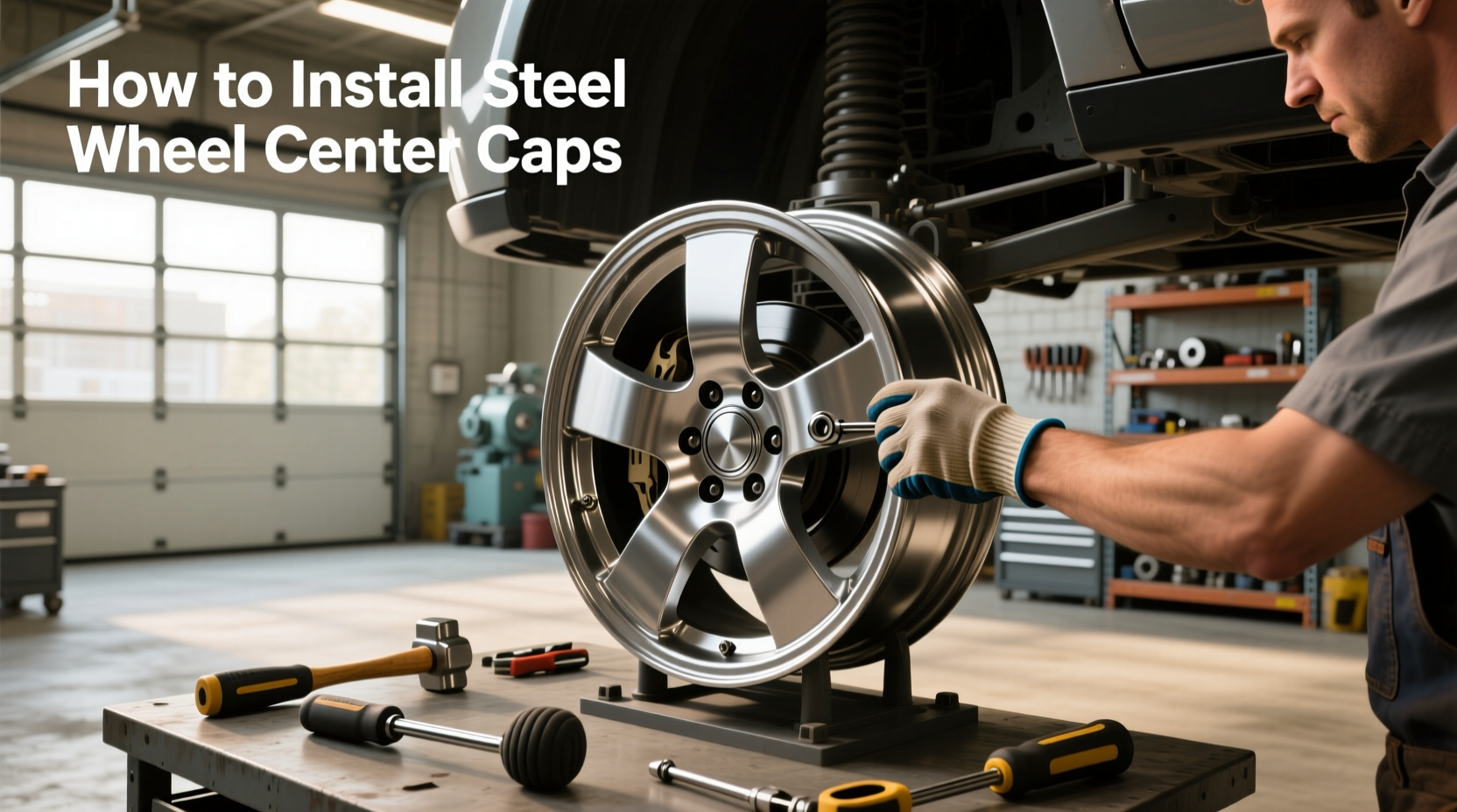 How to choose steel wheel center caps, How to install center caps on steel wheels?