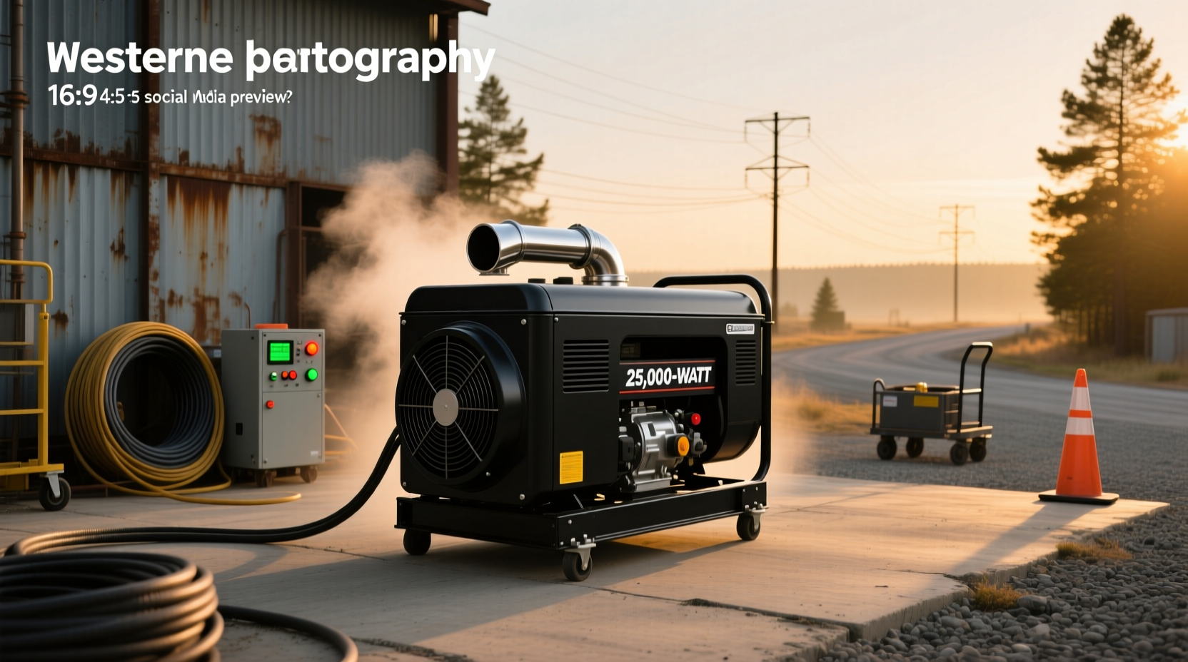 25000 watt diesel generator guide