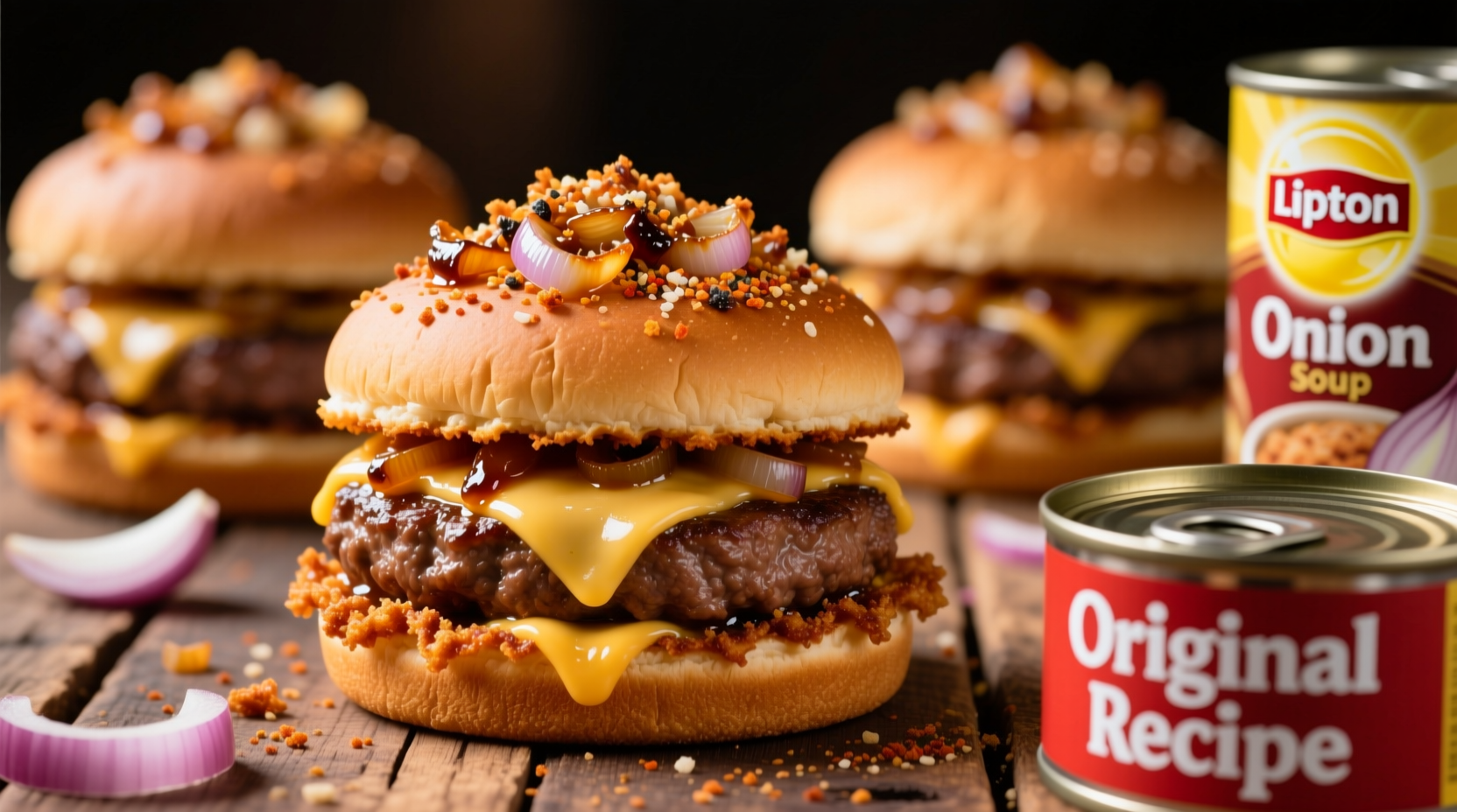 lipton onion soup mix hamburgers