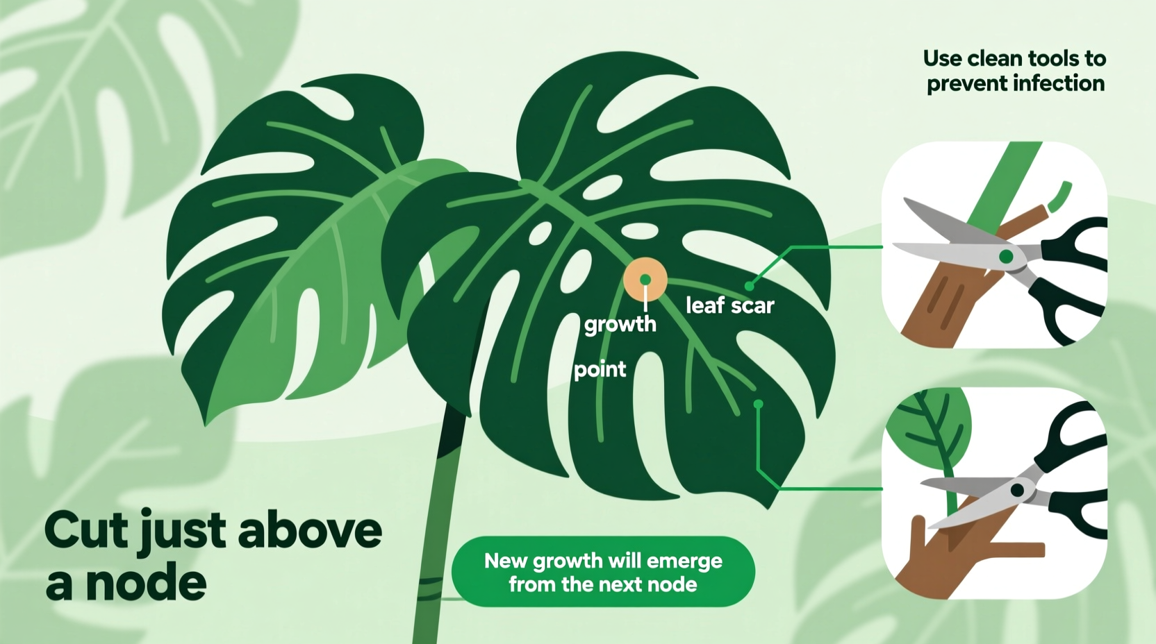 How to Prune Monstera Deliciosa Properly