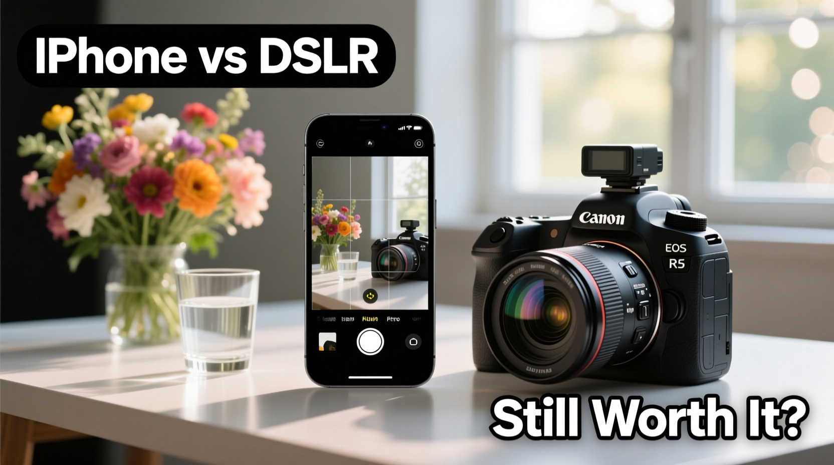 iphone camera vs dslr are professional cameras even worth it anymore