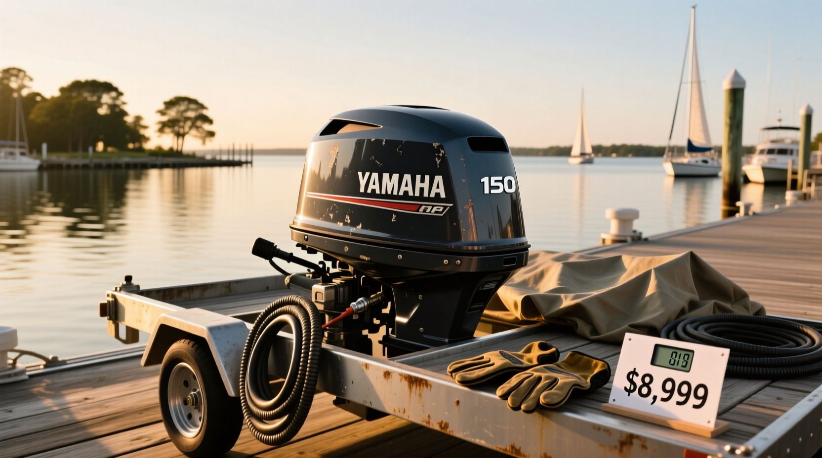 How Much Does a Used 150 HP Yamaha Outboard Cost?