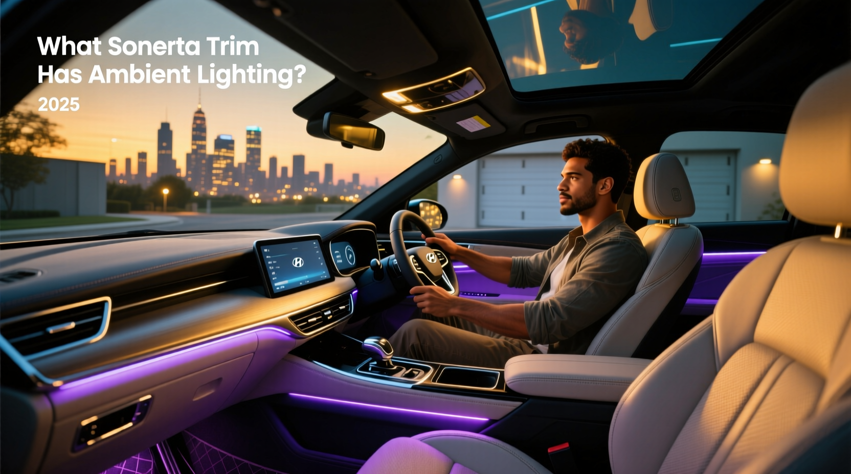 2025 Hyundai Sonata Ambient Lighting: What Trim Has It?
