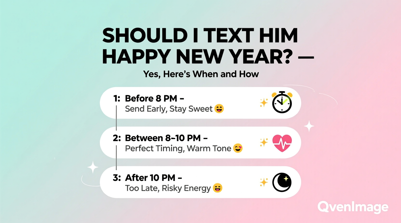 should i text him happy new year