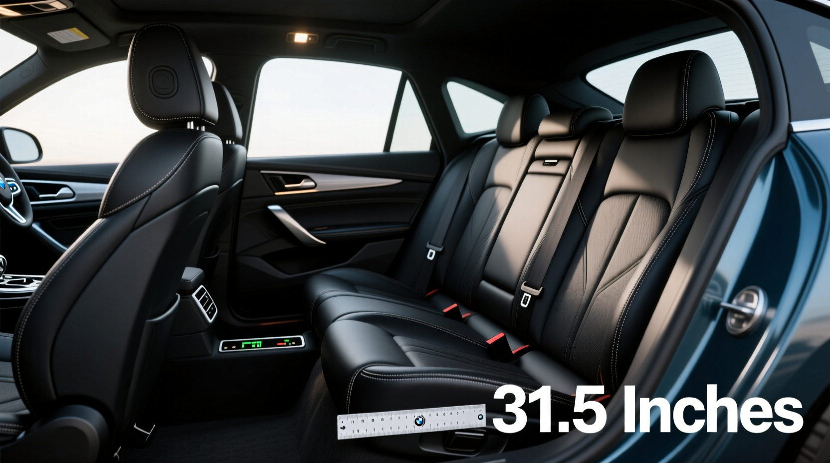 F83 Rear Leg Room BMW M2 F87 Rear Seat Legroom: 31.5 Inches Confirmed