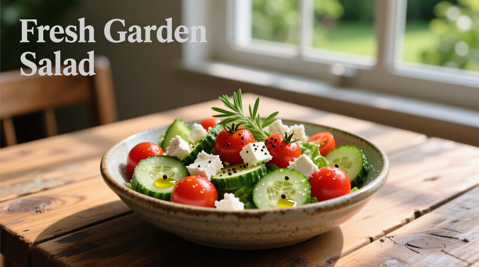 Cucumber Tomato Feta Salad: Perfect Summer Recipe