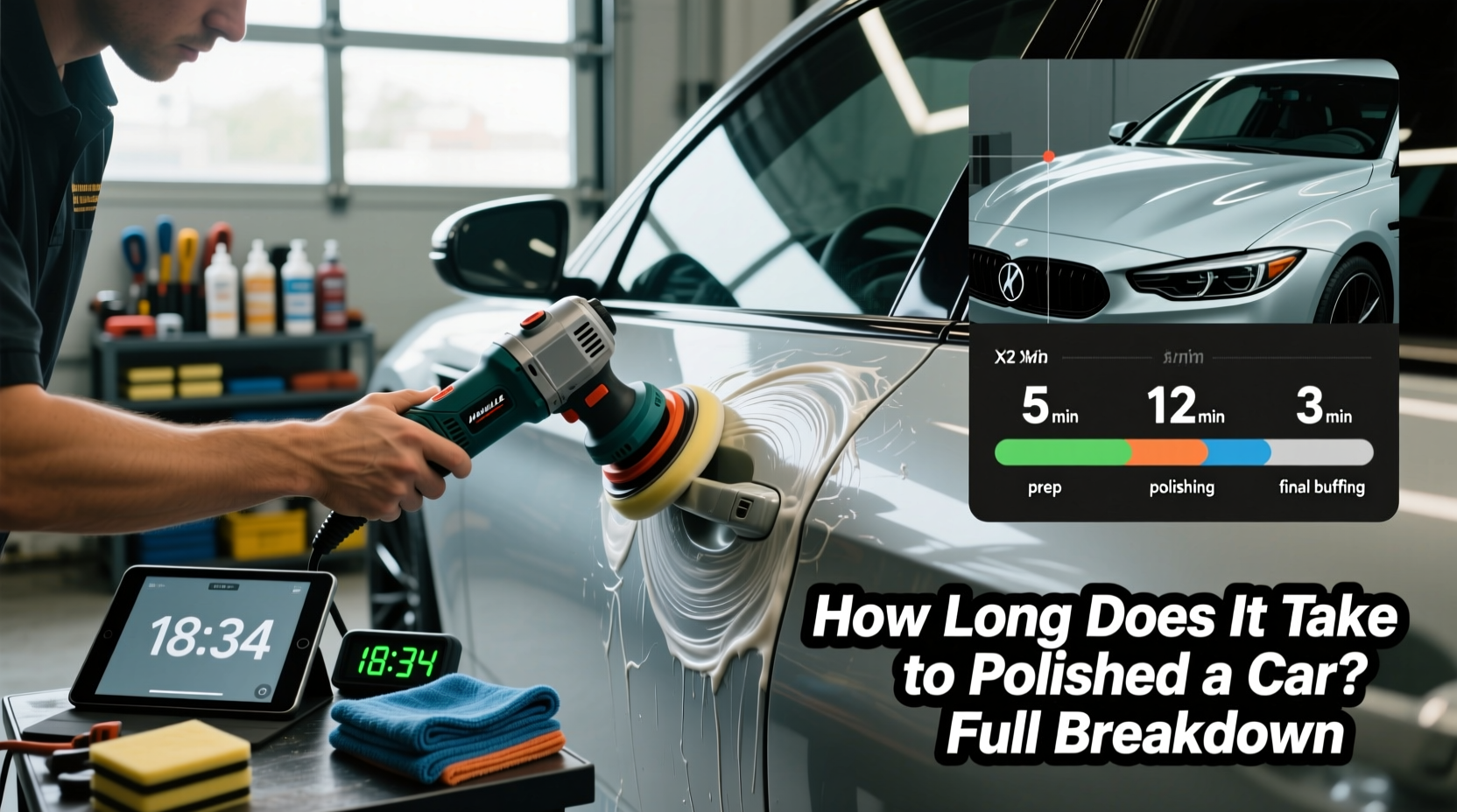 how long does it take to polish a car