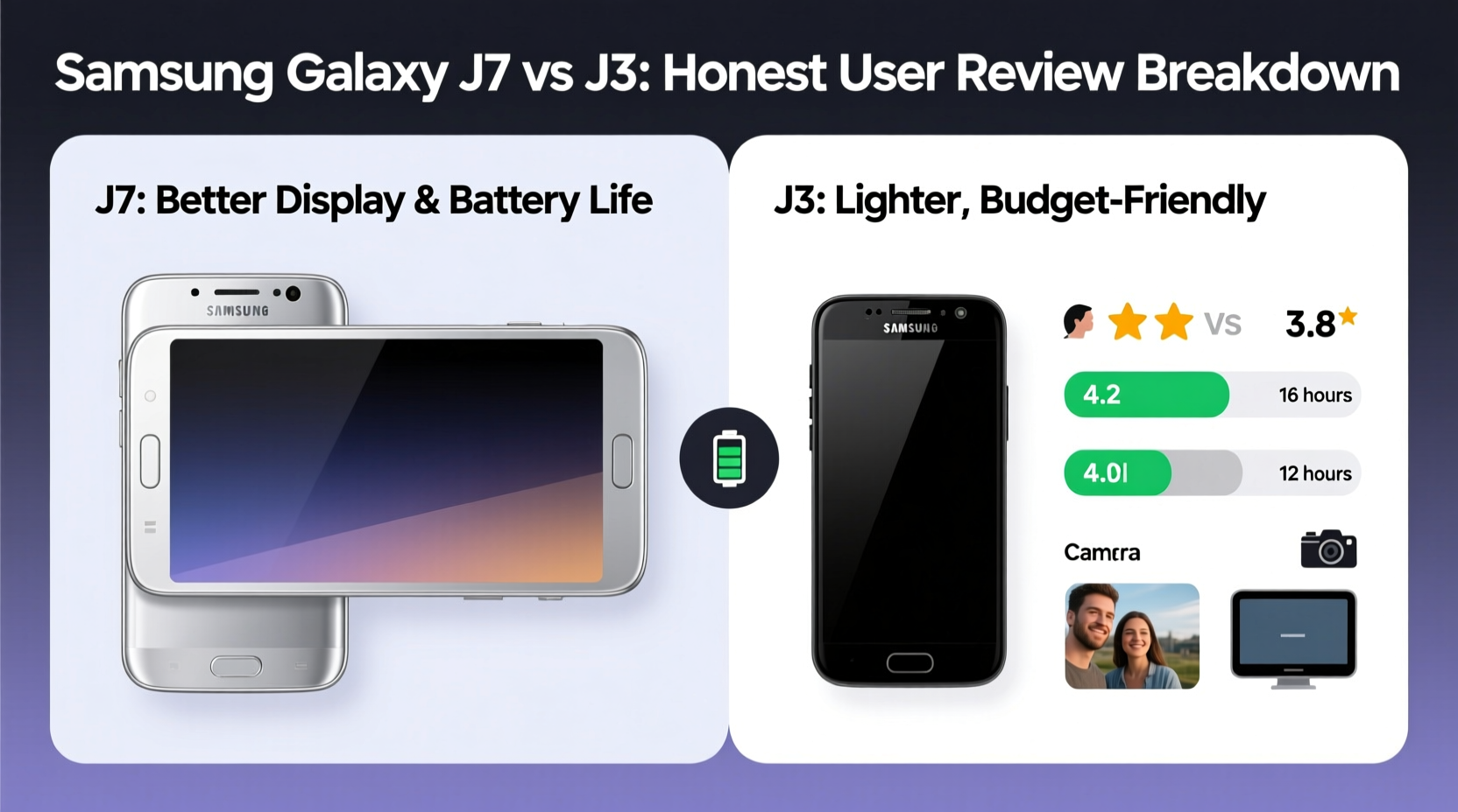 is the samsung j7 really that much better than the j3 honest user reviews