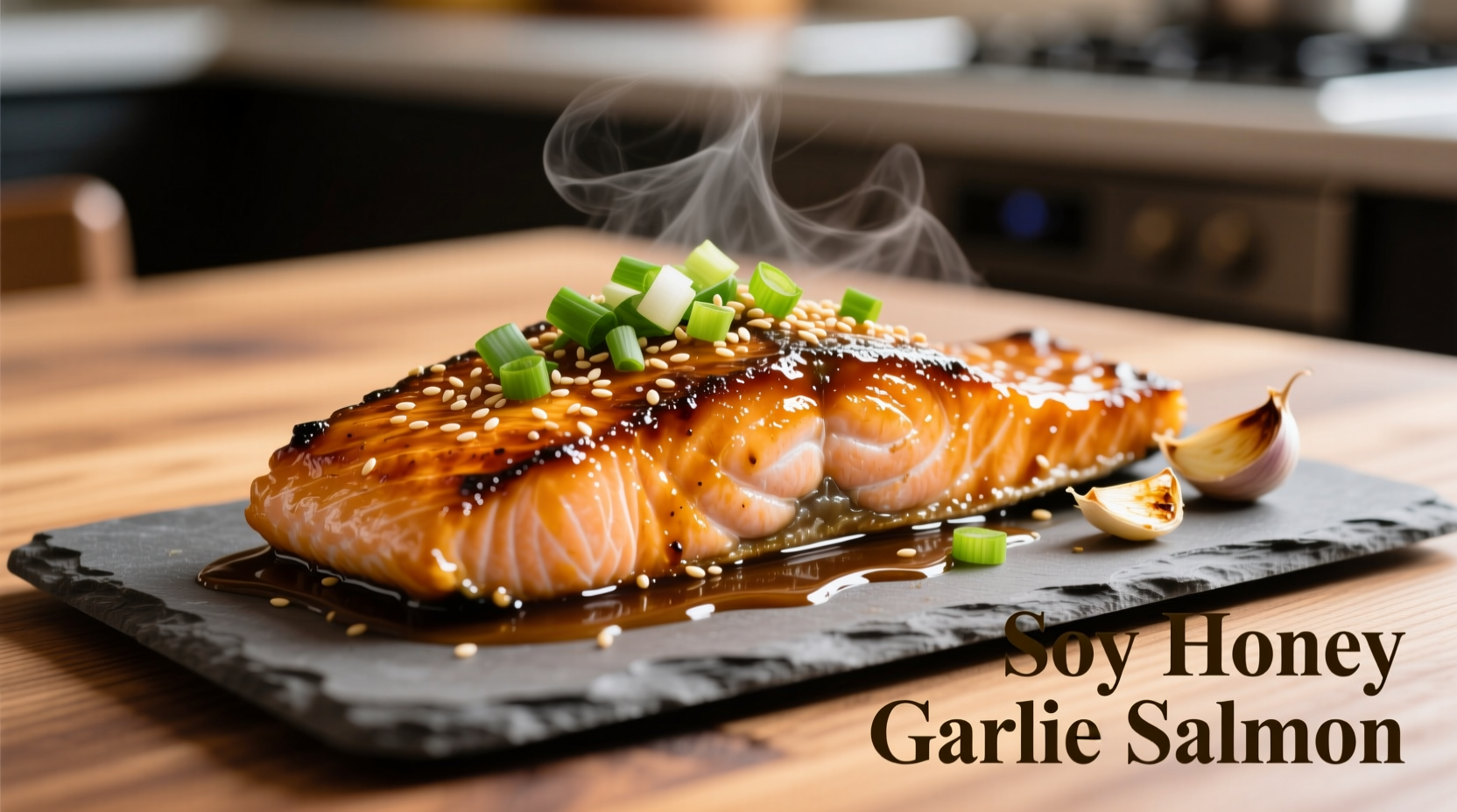 soy honey garlic salmon