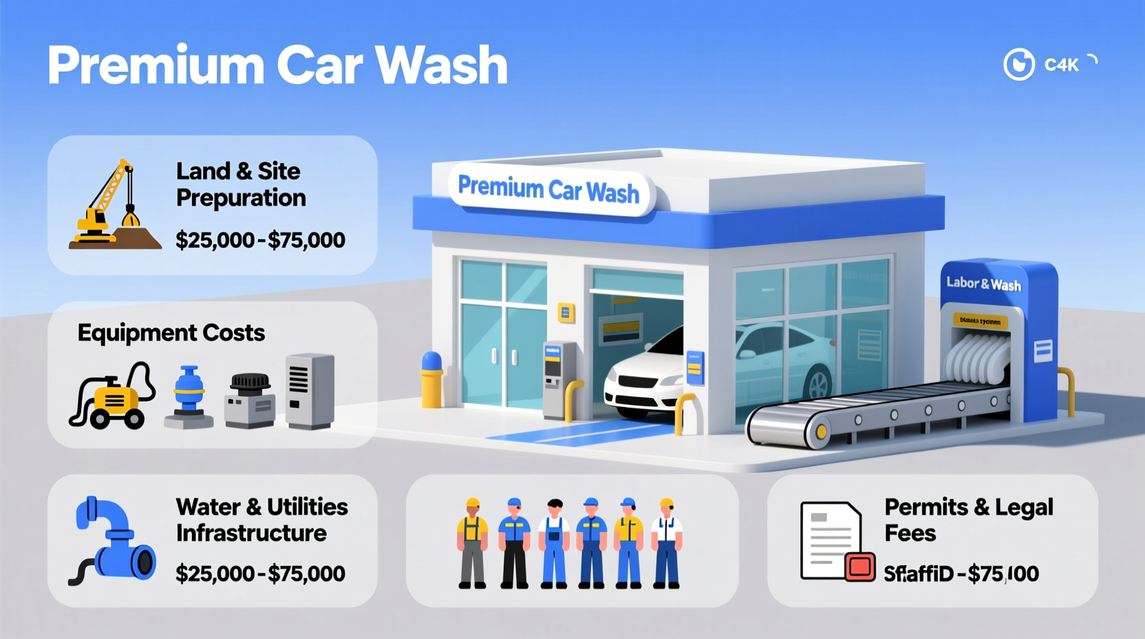 how much would it cost to build a car wash