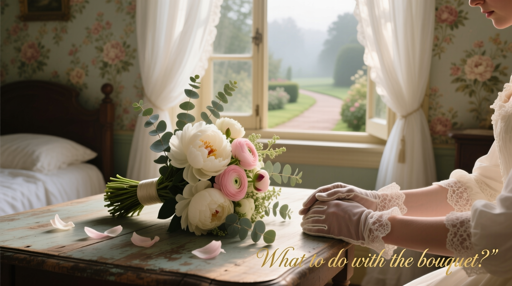 what to do with wedding bouquet