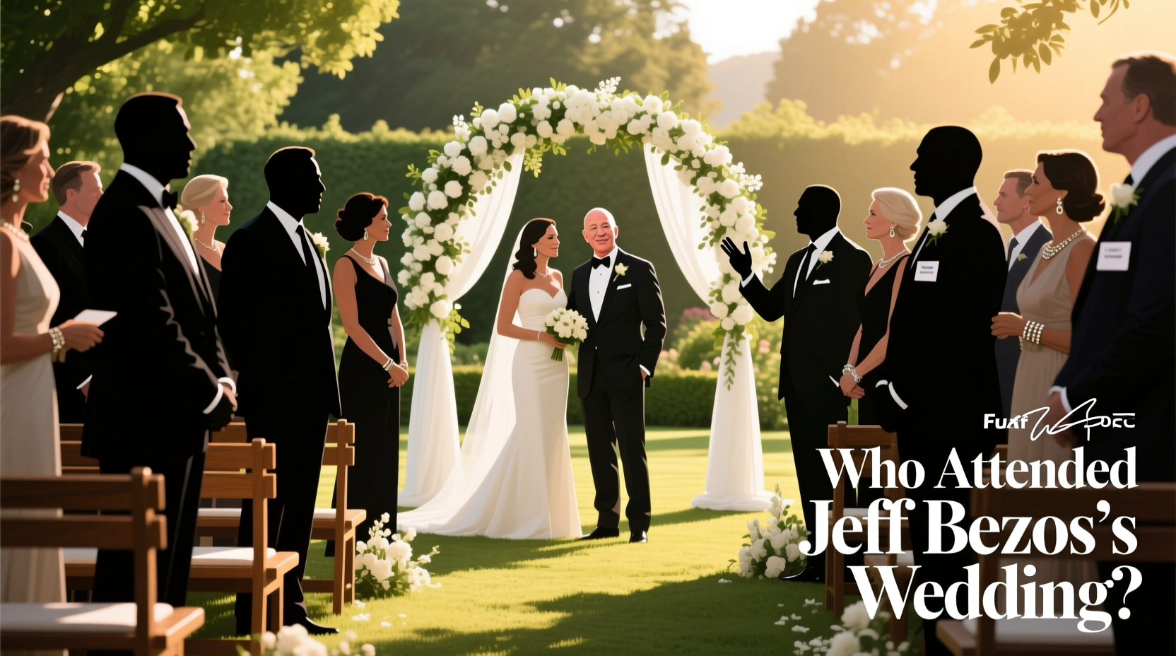 who attended jeff bezos wedding