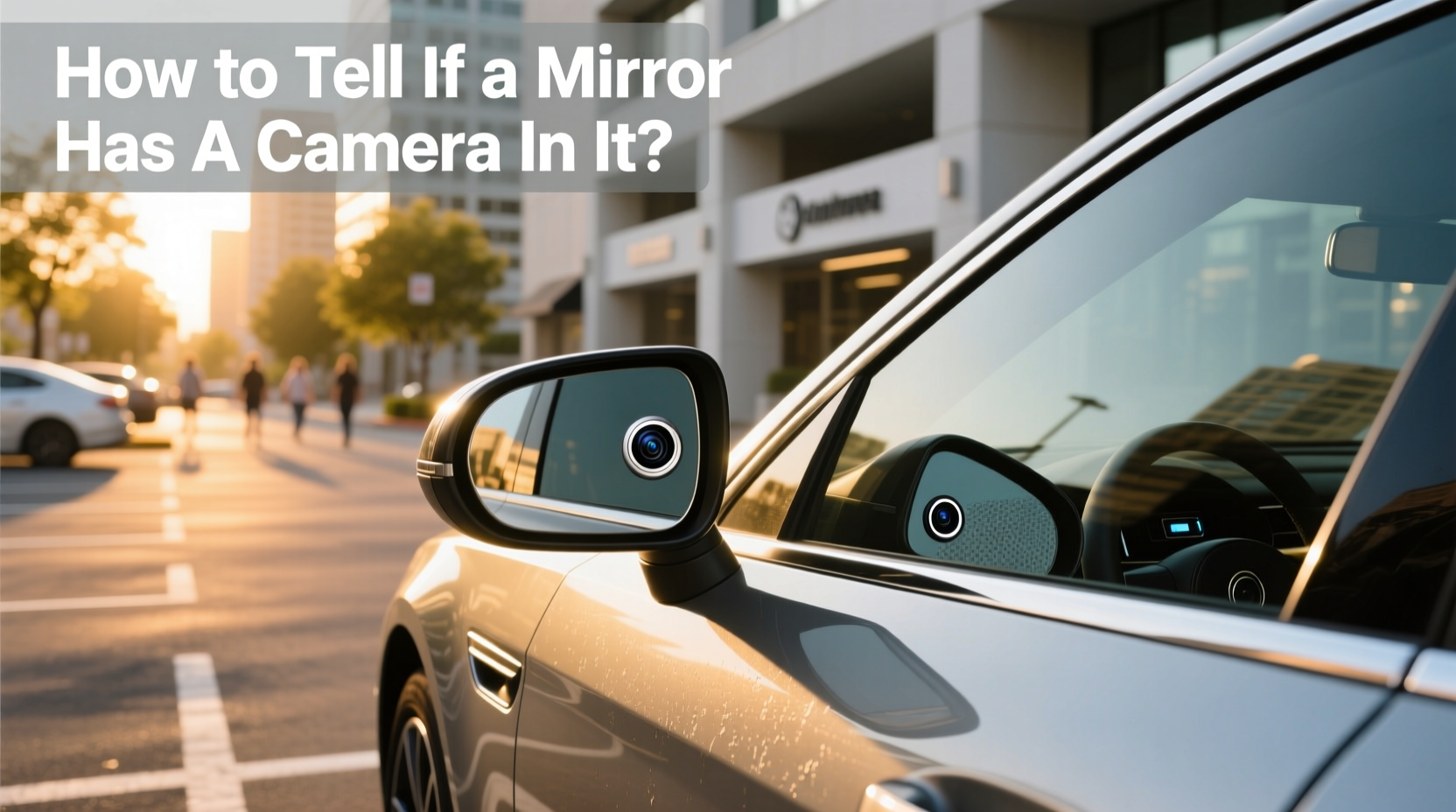 How to choose camera car side mirrors,How to tell if a mirror has a camera in it?