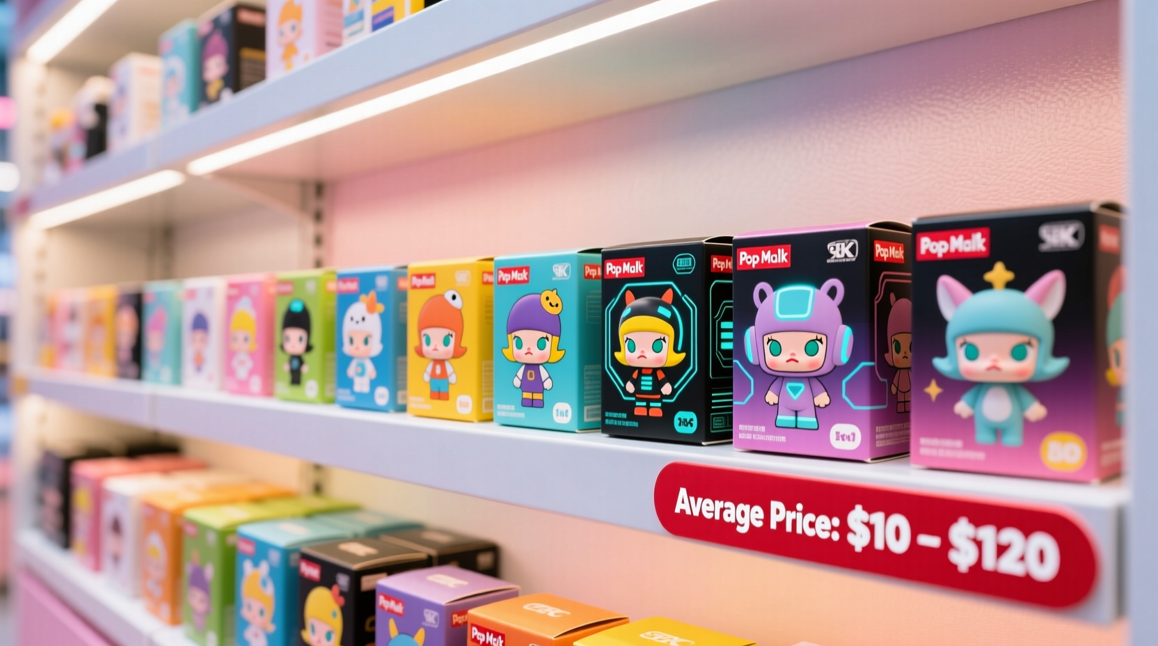 how much are pop mart blind boxes