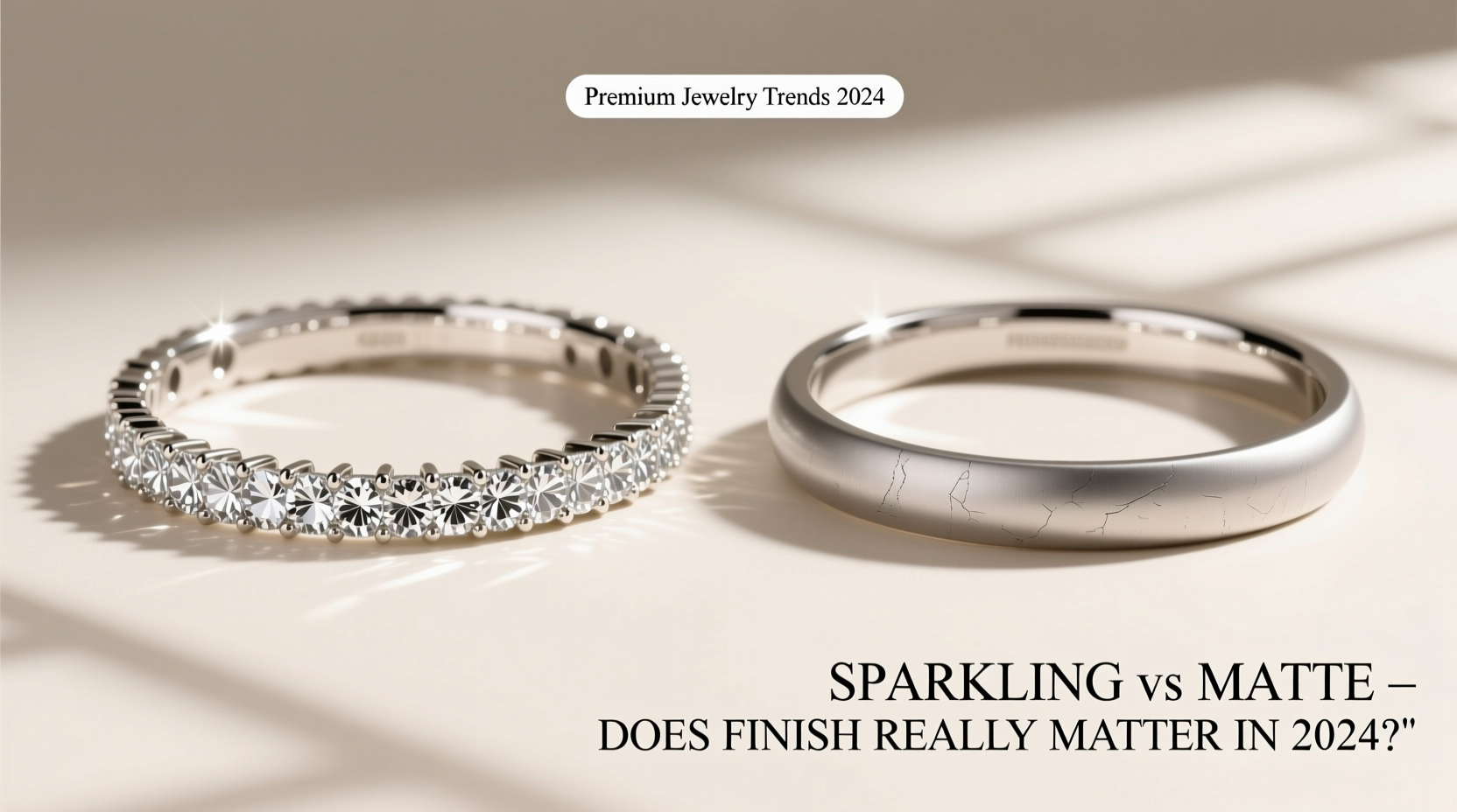 sparkling vs matte bracelets does the finish really matter in 2024