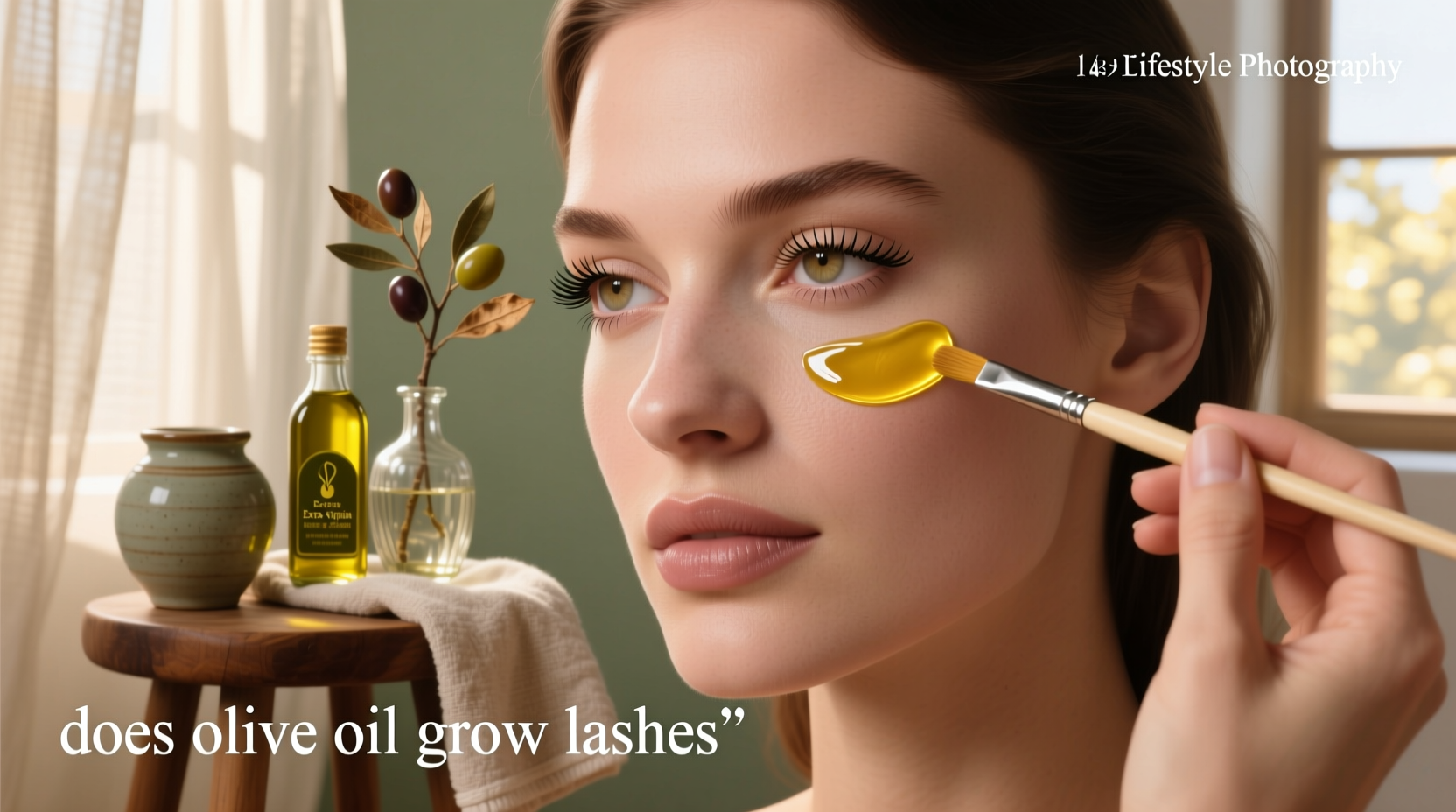 does olive oil grow lashes 