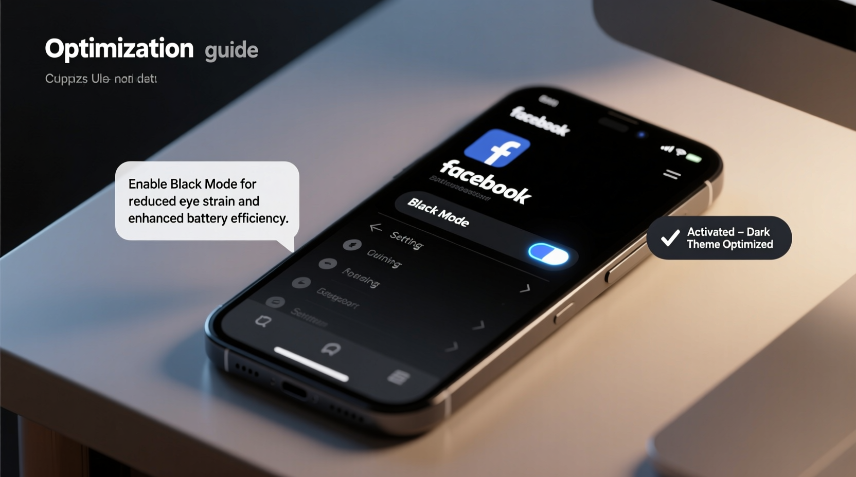 how to unlock and use black facebook mode for better dark theme experience