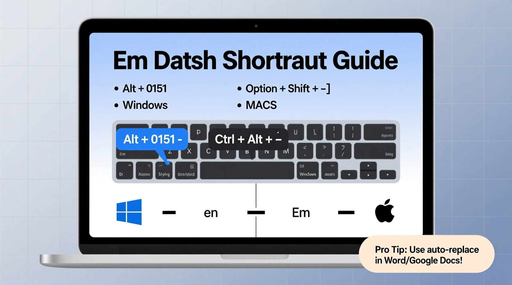 mastering the long dash easy keyboard shortcuts and tips for em dash typing