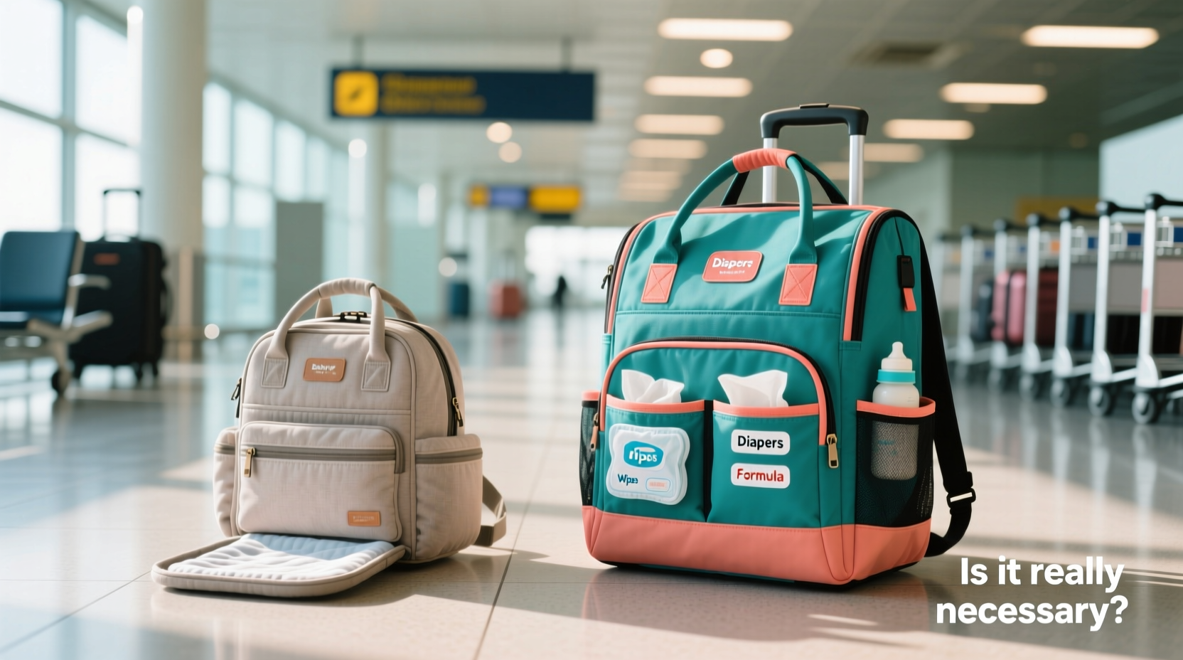 baby travel bag vs diaper bag is a specific diaper bag really necessary