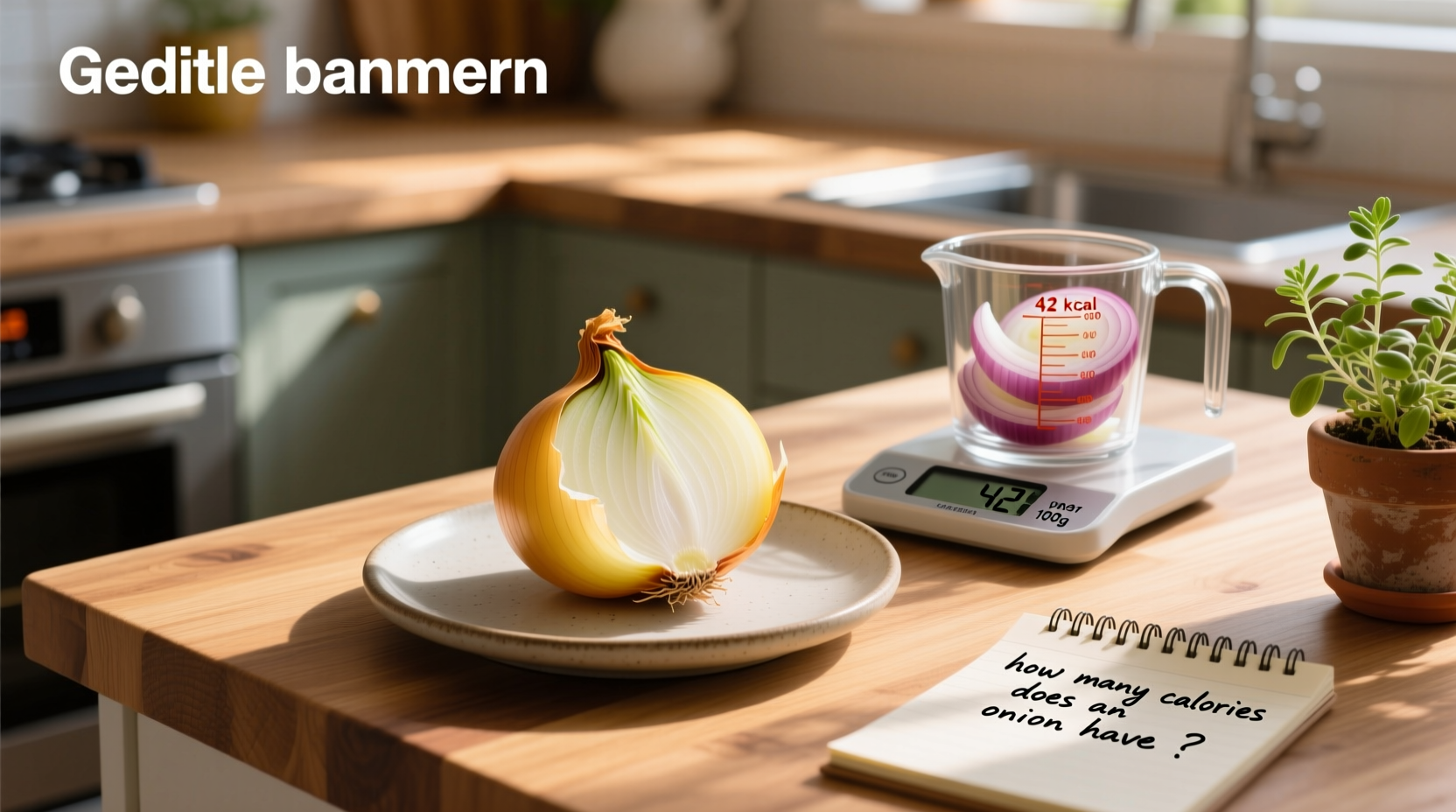 how many calories in an onion quick nutrition guide
