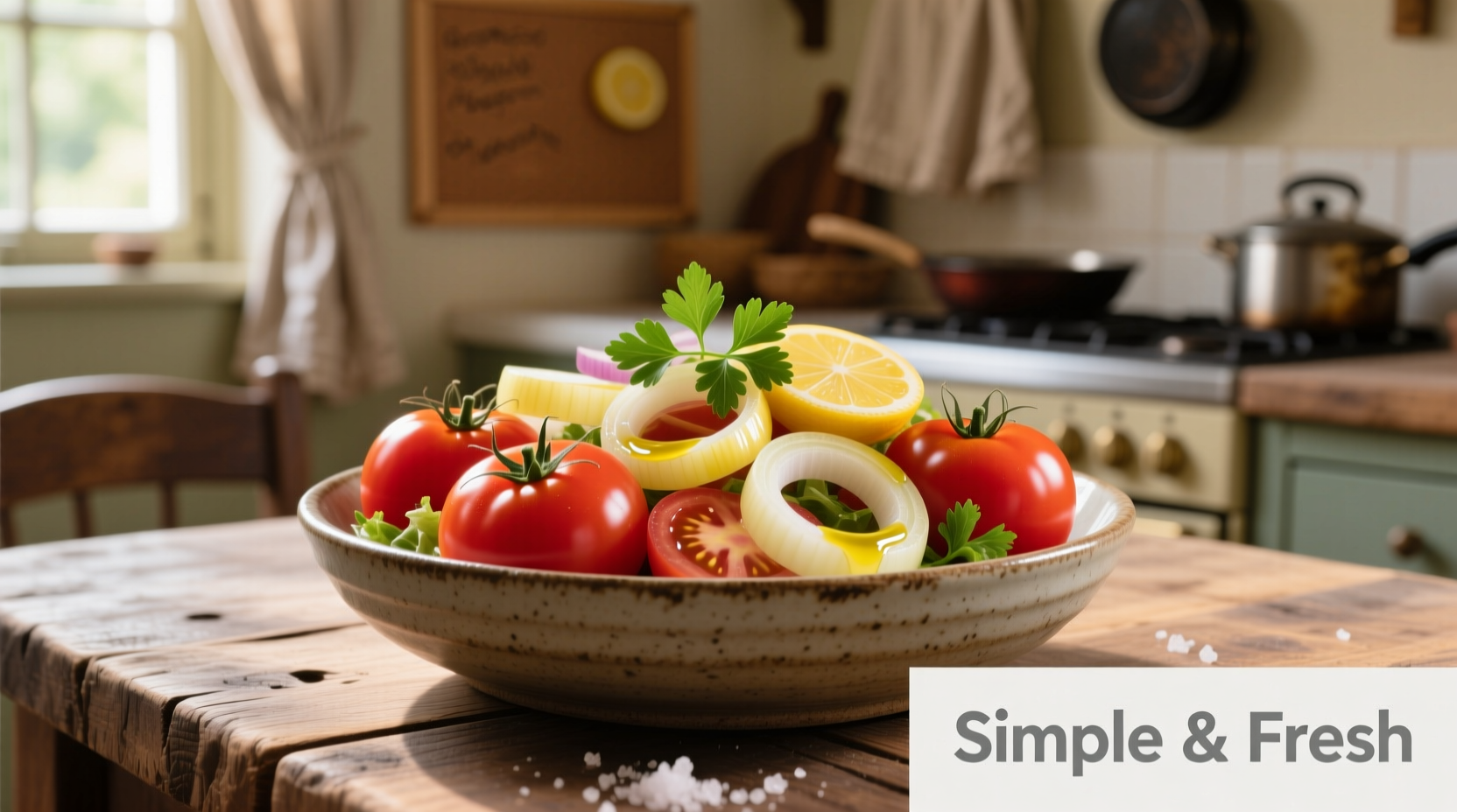 Perfect Tomato Onion Salad Recipe: Chef's 5-Step Method