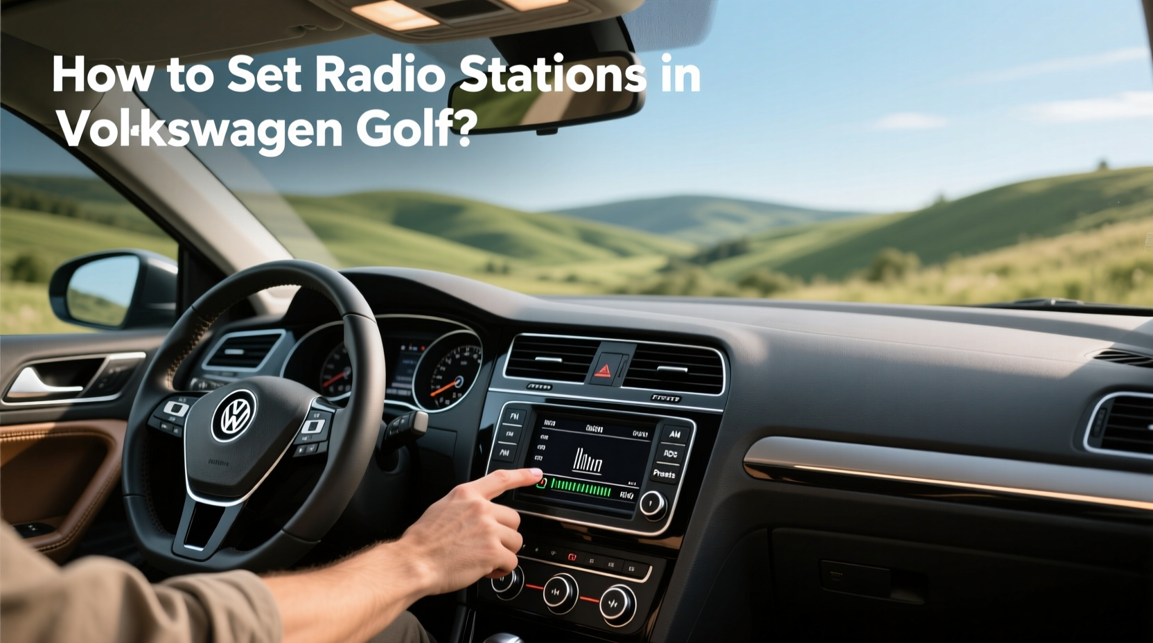 How to choose golf radio buttons vw,How to set radio stations in Volkswagen Golf?