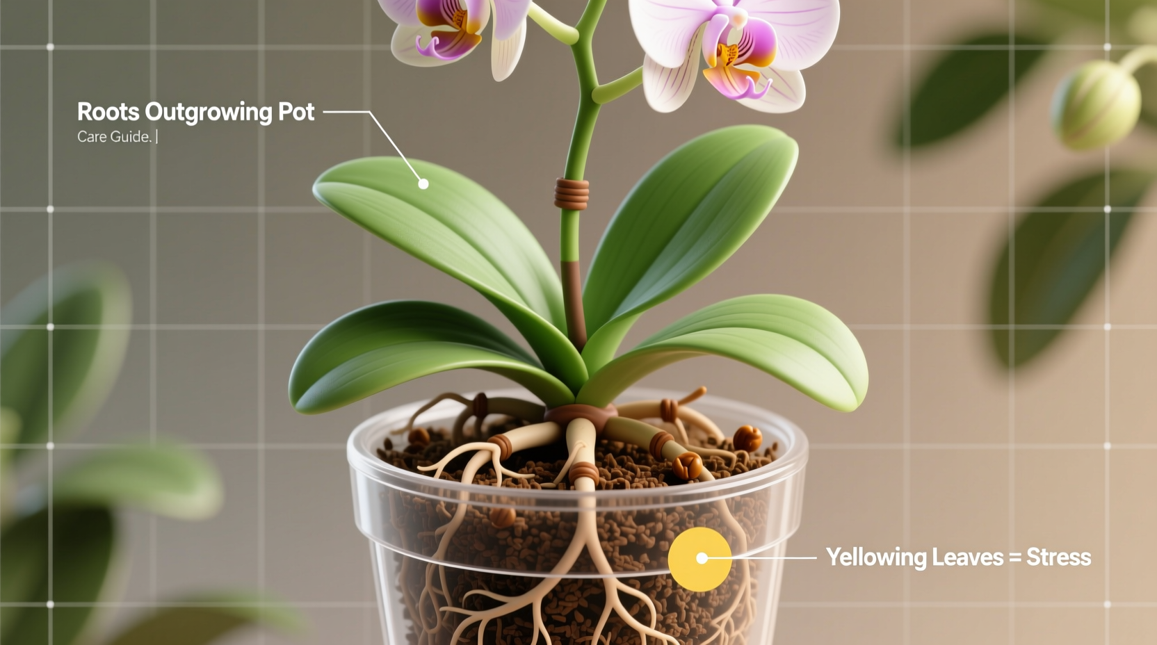how to know when to repot an orchid