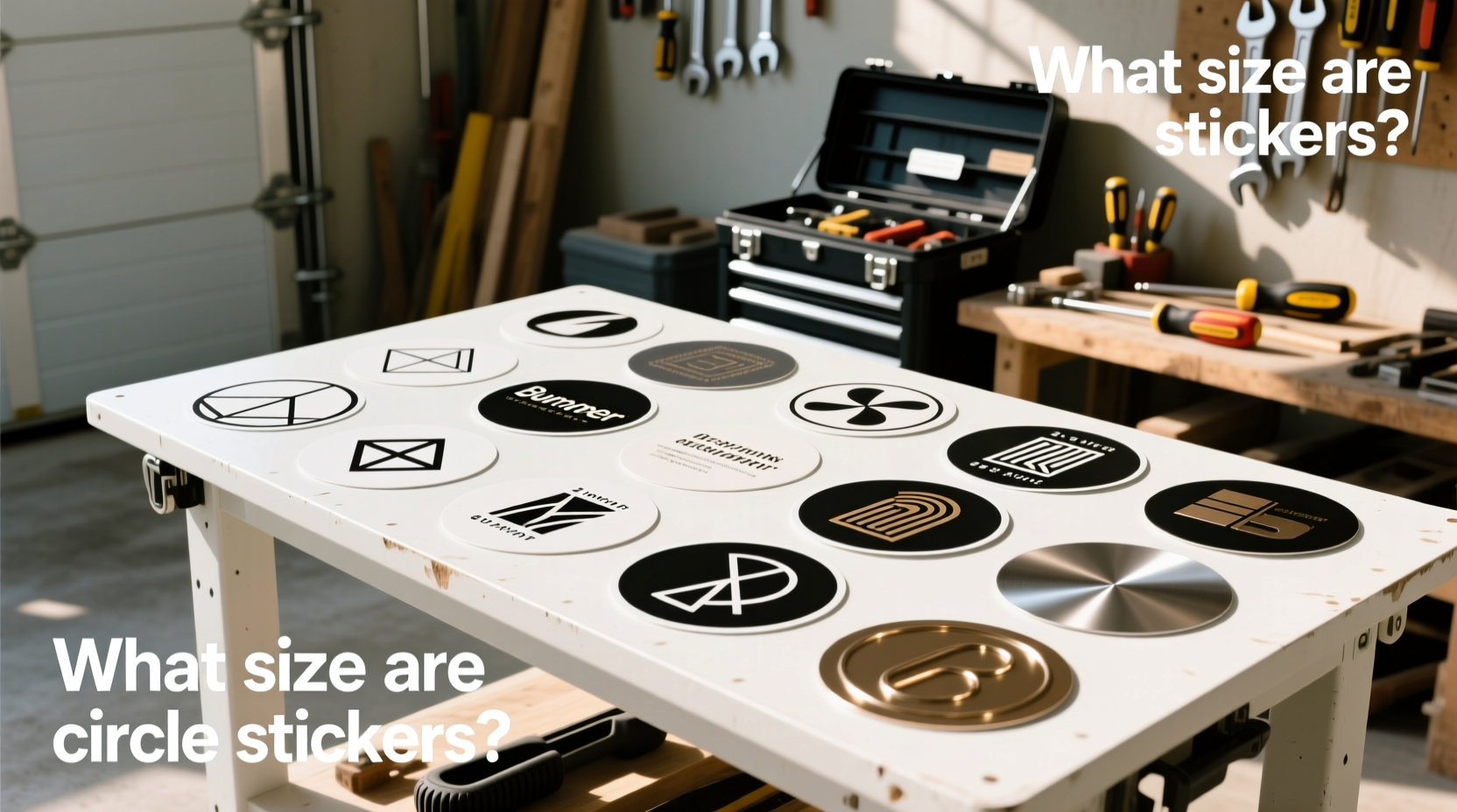 How to Choose Round Bumper Stickers, What Size Are Circle Stickers?