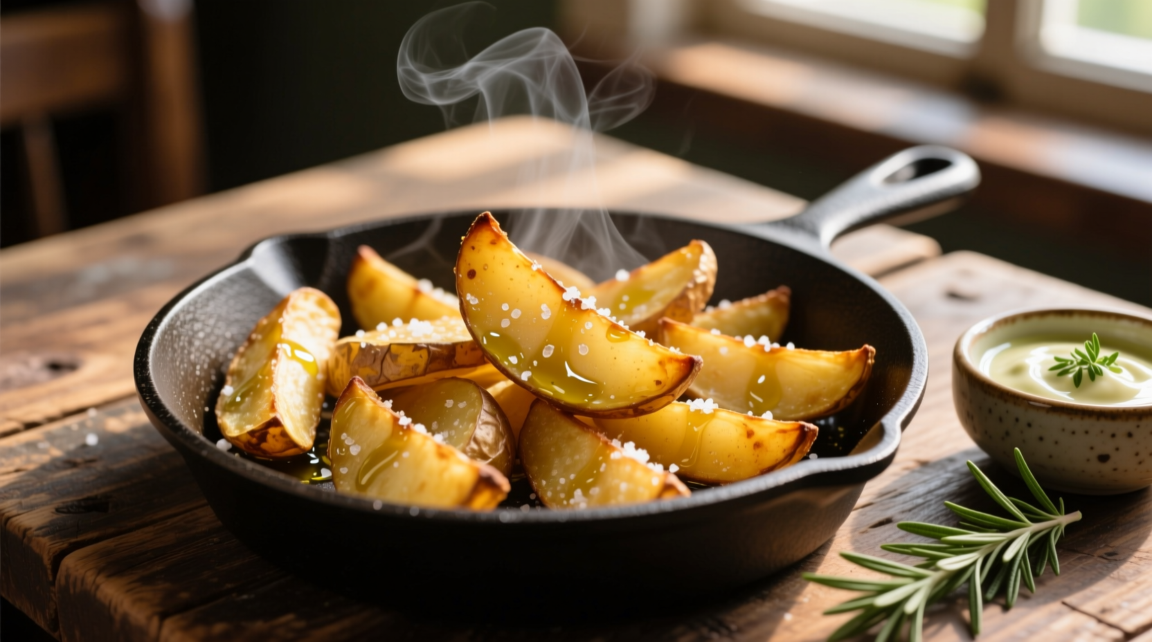 Perfect Baked Potato Wedges: Crispy Outside, Fluffy Inside