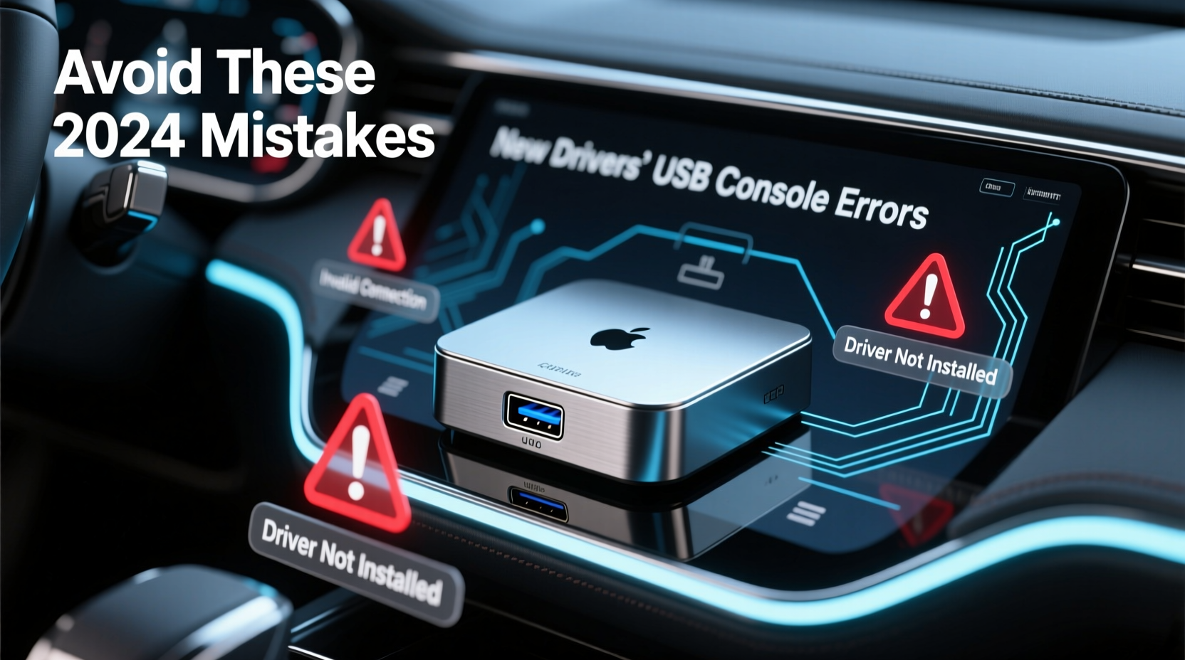 new drivers usb console mistakes