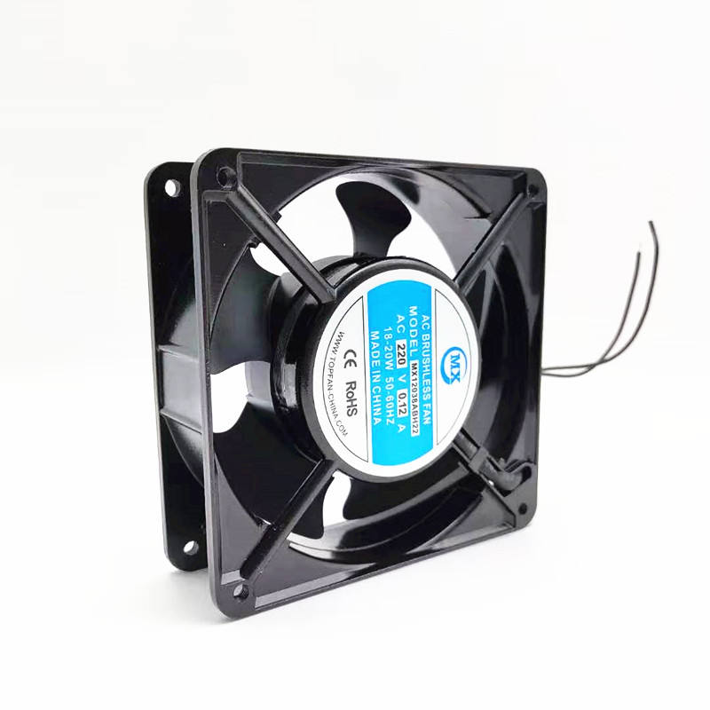 FP-108EX-S1-S 220V 38W 0.22A Dual Bearing Axial Cooling Fan – 99GO New Cooling Fan 12038 FP-108-1 S1 B 220/240V 0.125-0.10Amp AC Fan
