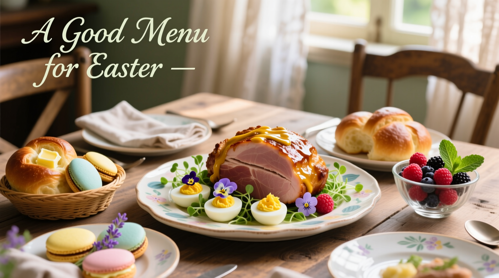 what is a good menu for easter