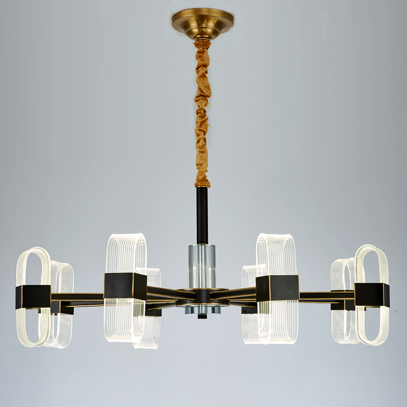 2020 New Hot Sale Indoor Art Fancy Design Sumptuous Pendant LED Chandelier Glass Lamps Modern Luxury Living Room Decor Lighting