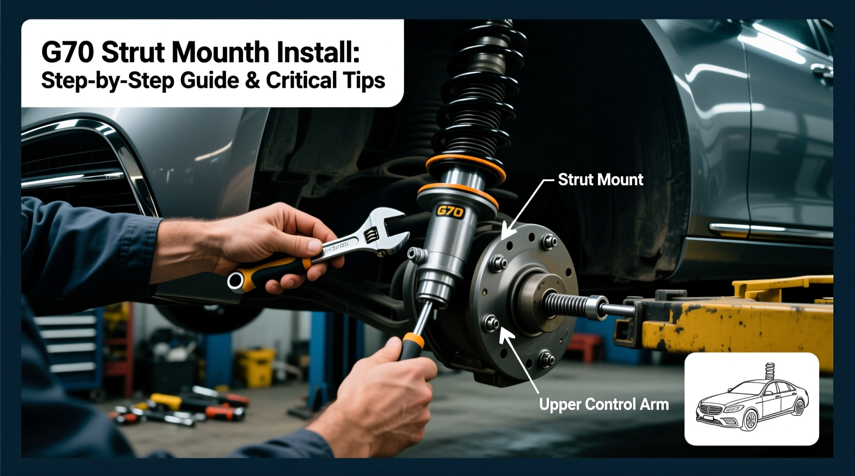 G70 Strut Mount Install: Step-by-Step Guide & Critical Tips