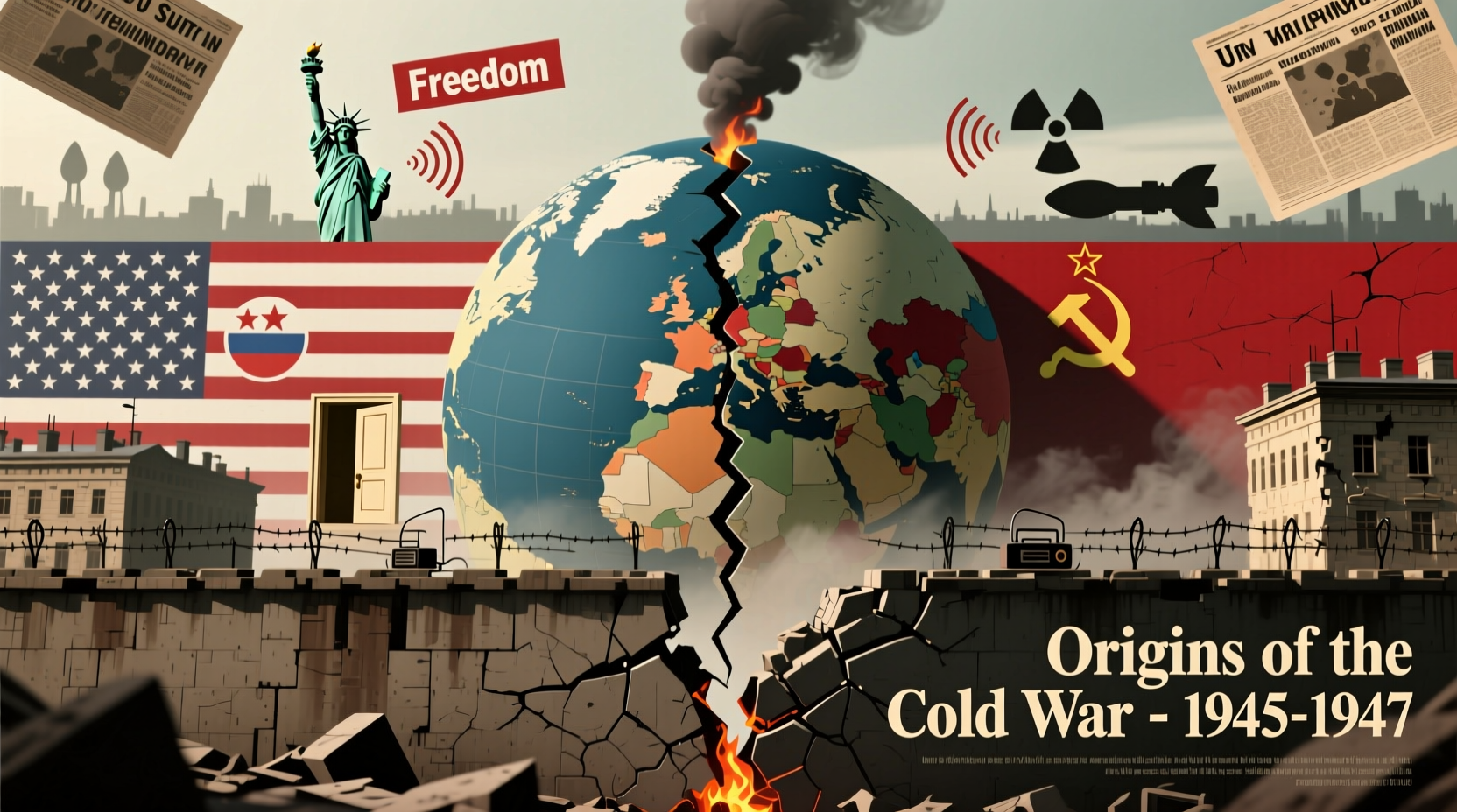 why did the cold war start origins and key contributing factors