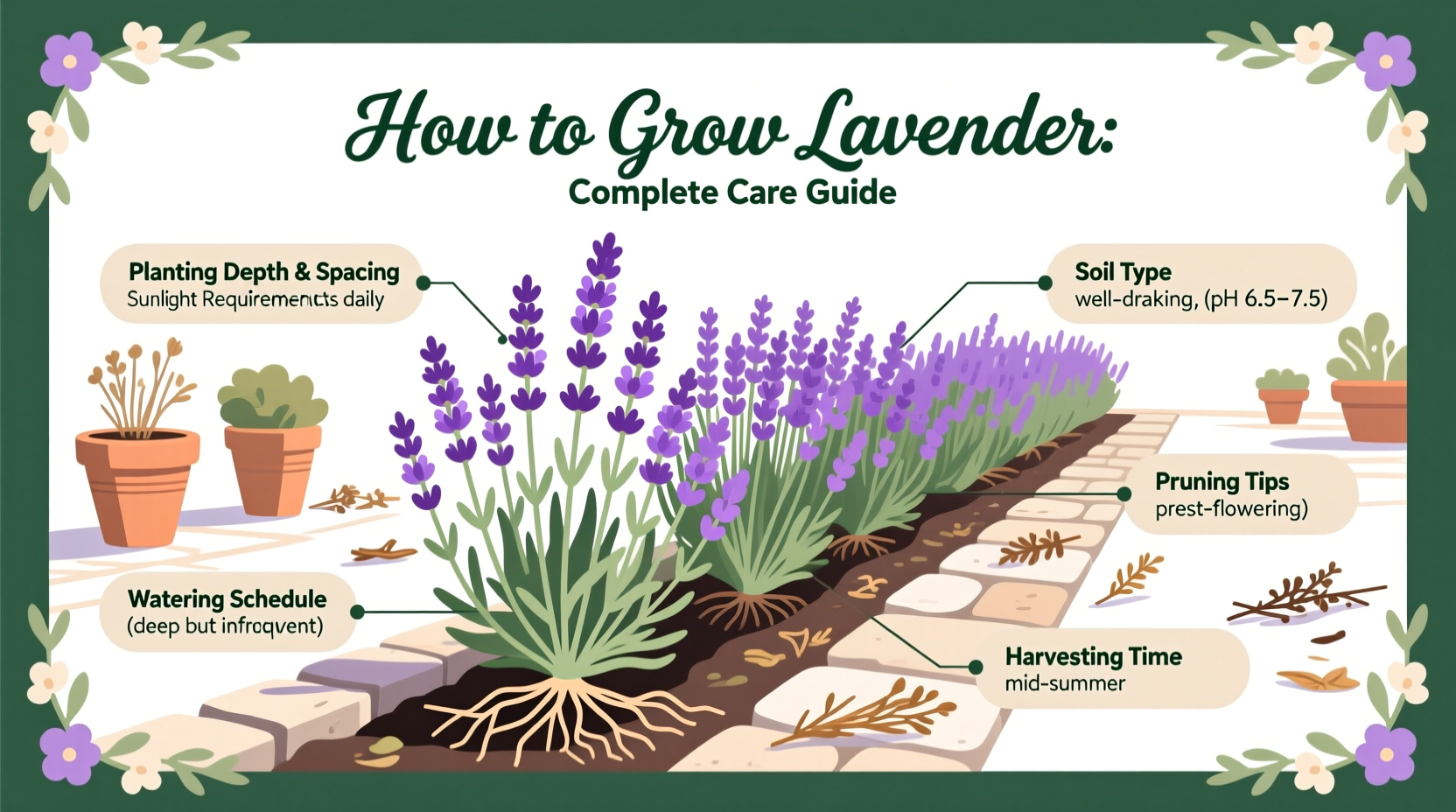 how to lavender plant