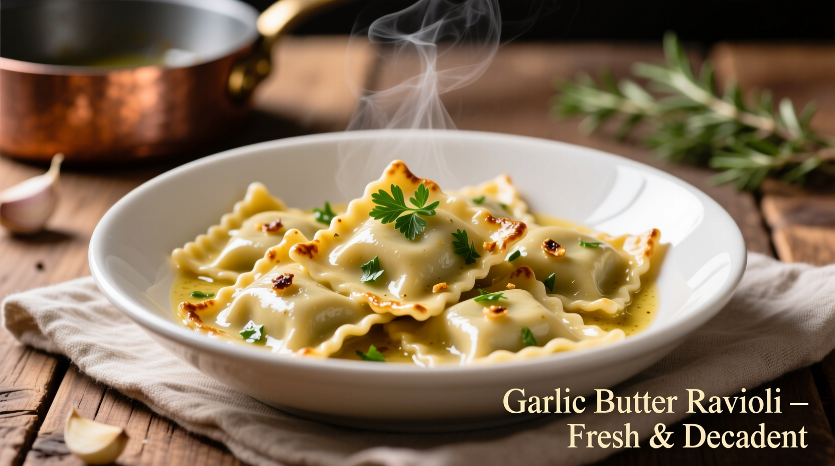Perfect Garlic Butter Sauce for Ravioli: 5-Minute Recipe