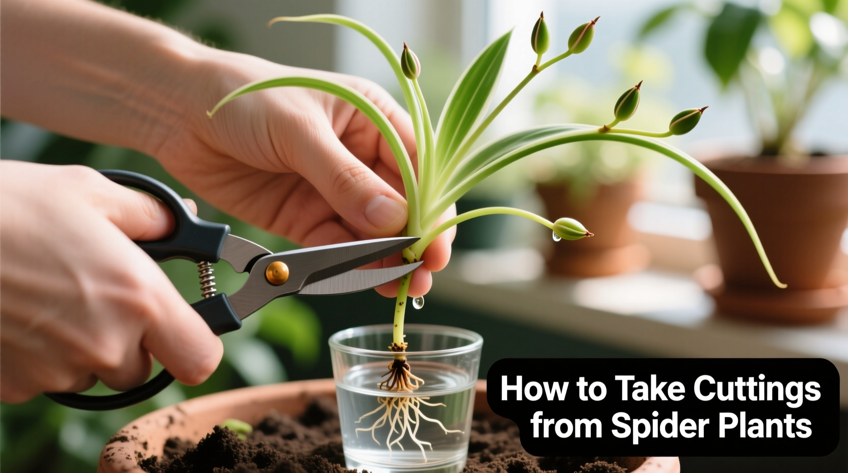 How to Take Cuttings from Spider Plants